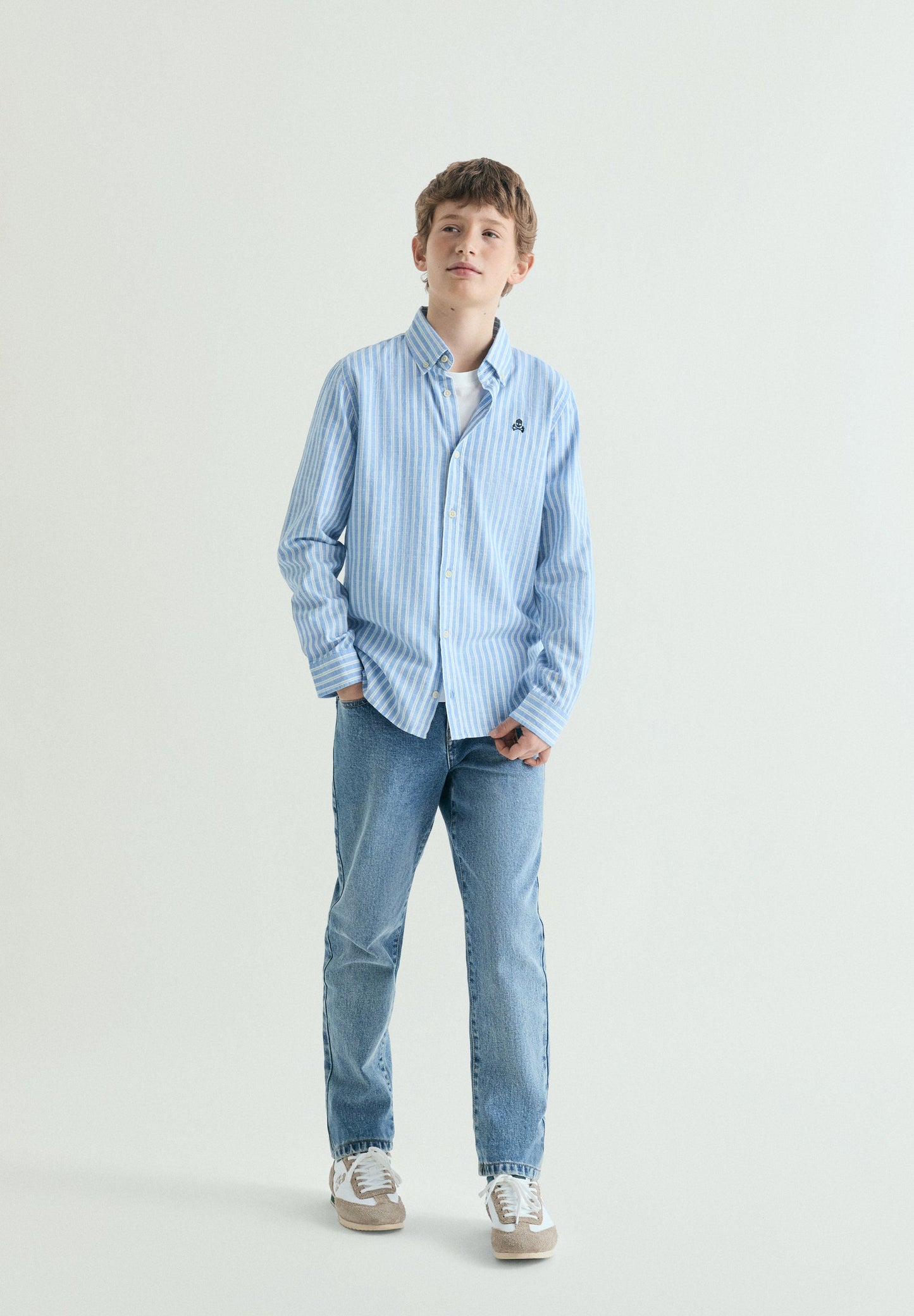REGULAR FIT STRIPED SHIRT