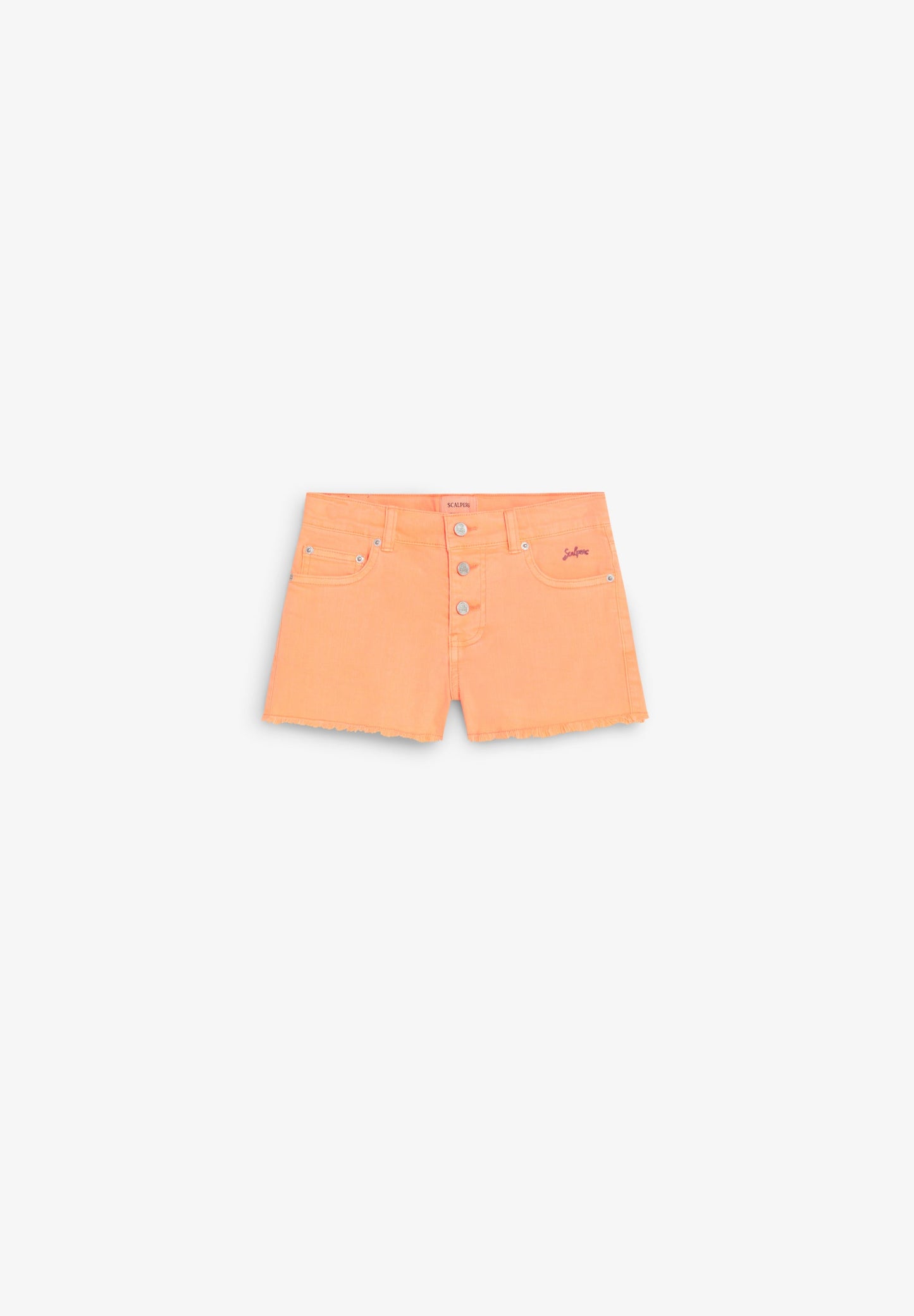 FADED DENIM SHORTS