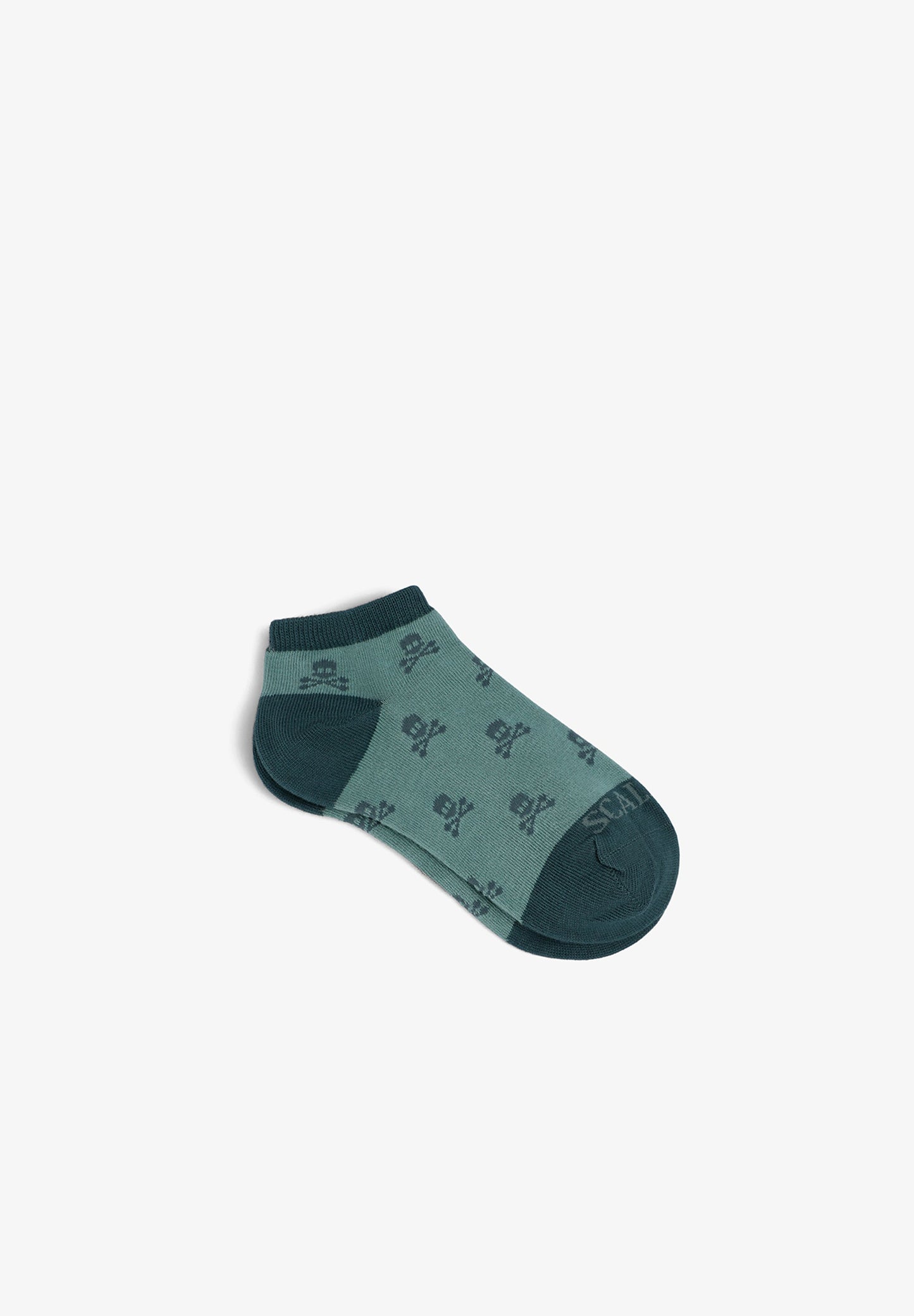 SKULL PRINT ANKLE SOCKS