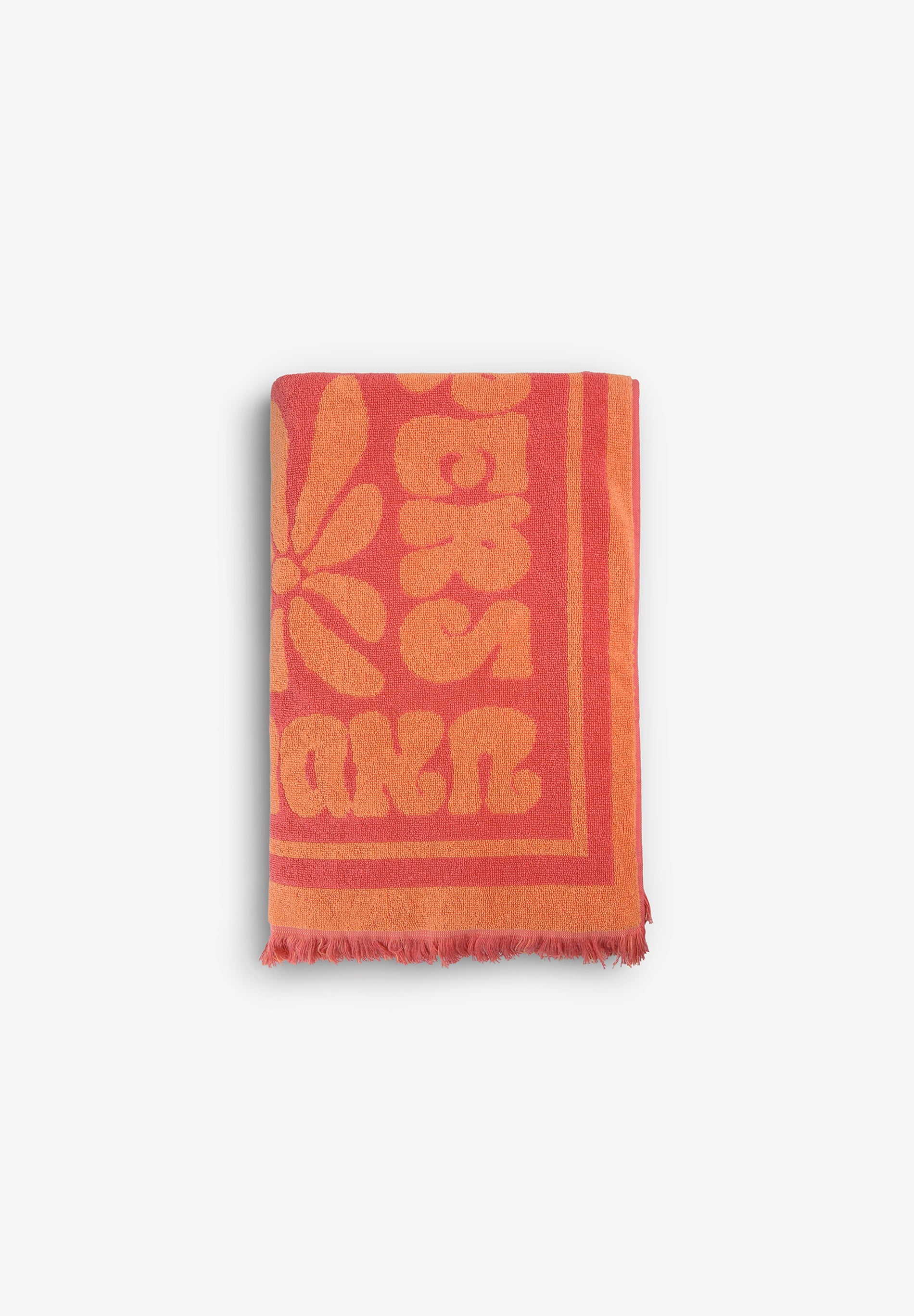 CONTRAST BEACH TOWEL