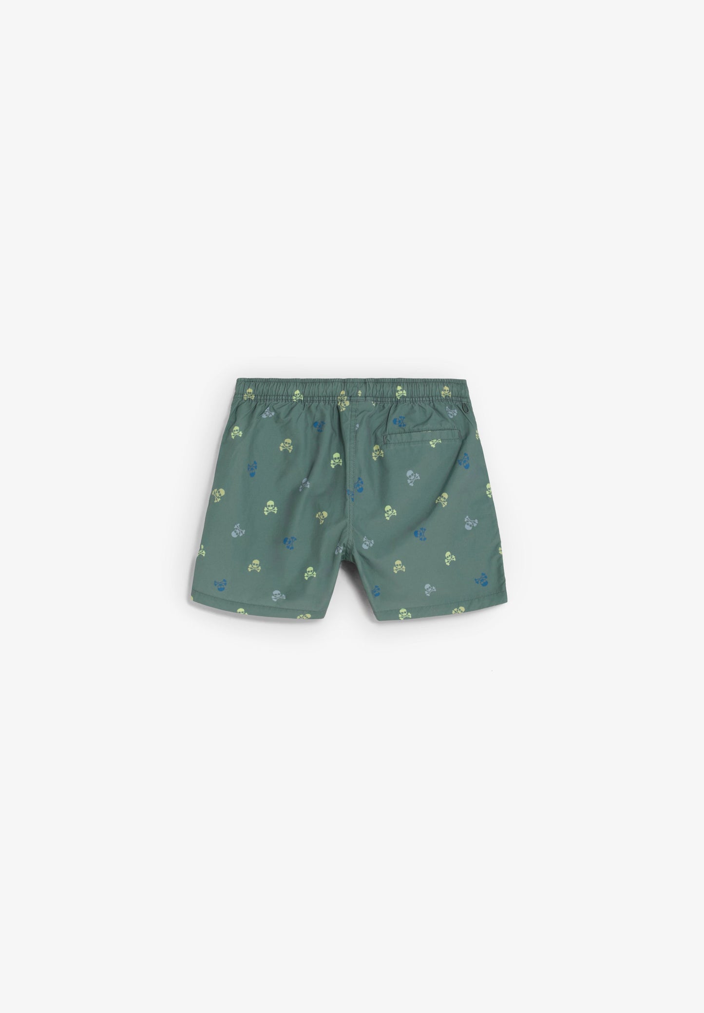 MULTI-COLOURED SKULL SWIMMING TRUNKS