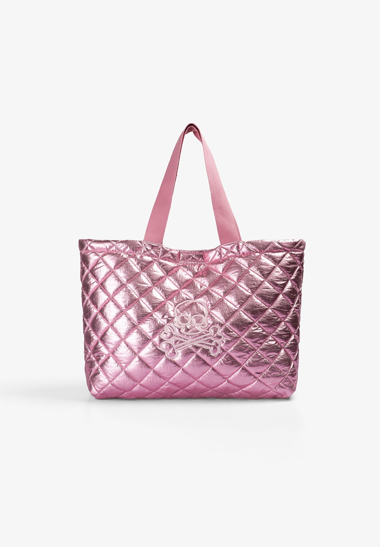 BOLSO ACOLCHADO ACABADO METALIZADO - Scalpers