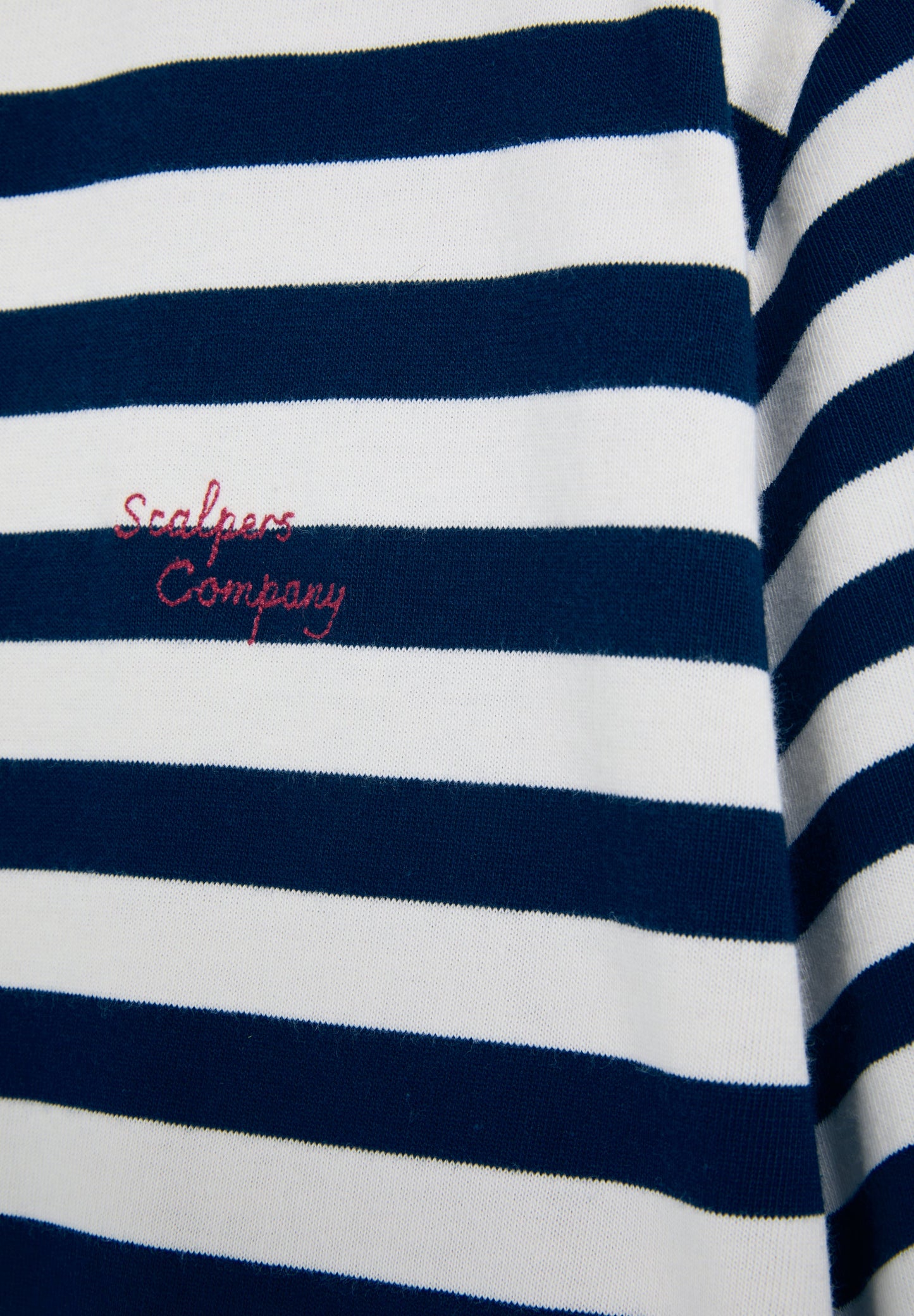 CONTRAST STRIPED T-SHIRT