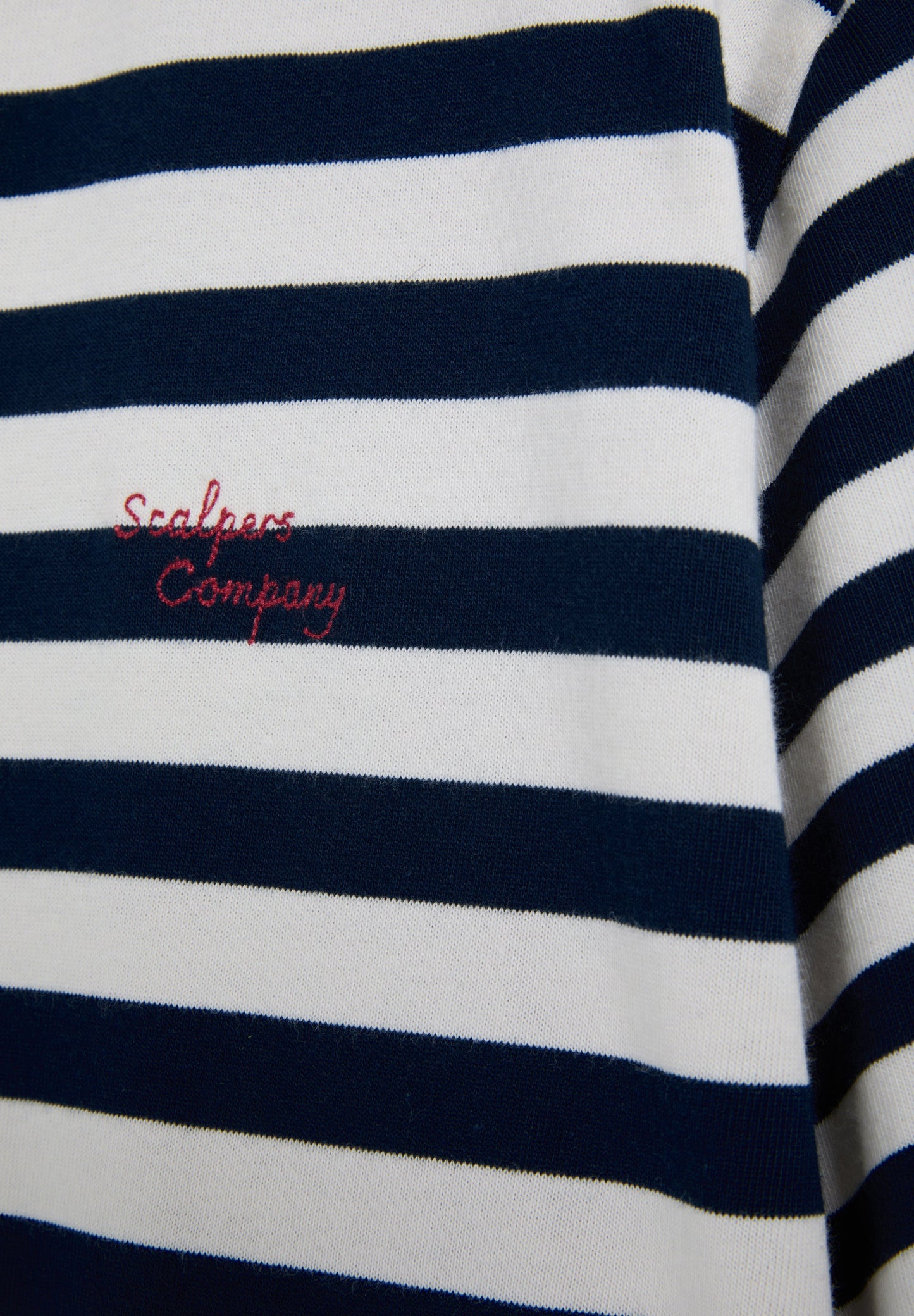 CONTRAST STRIPED T-SHIRT