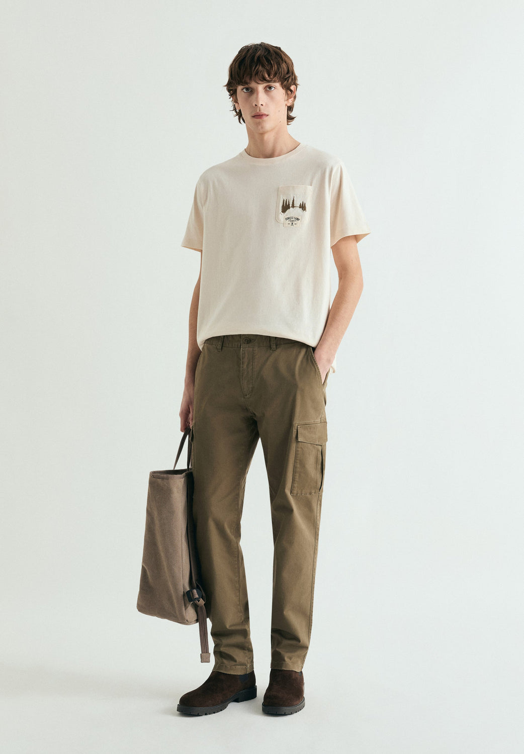 CAMISETA ESTAMPADA EFECTO LAVADO - Scalpers