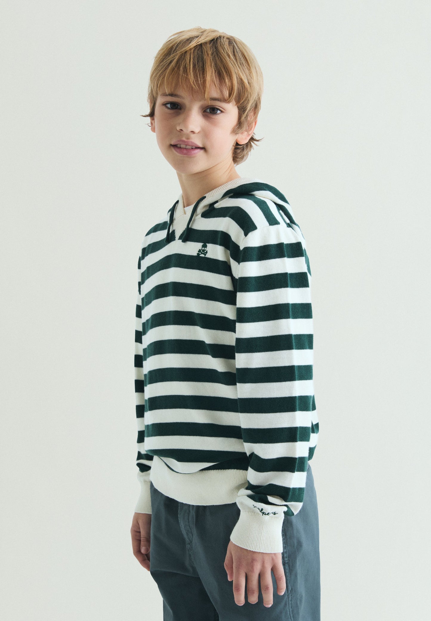 STRIPED HOODIE