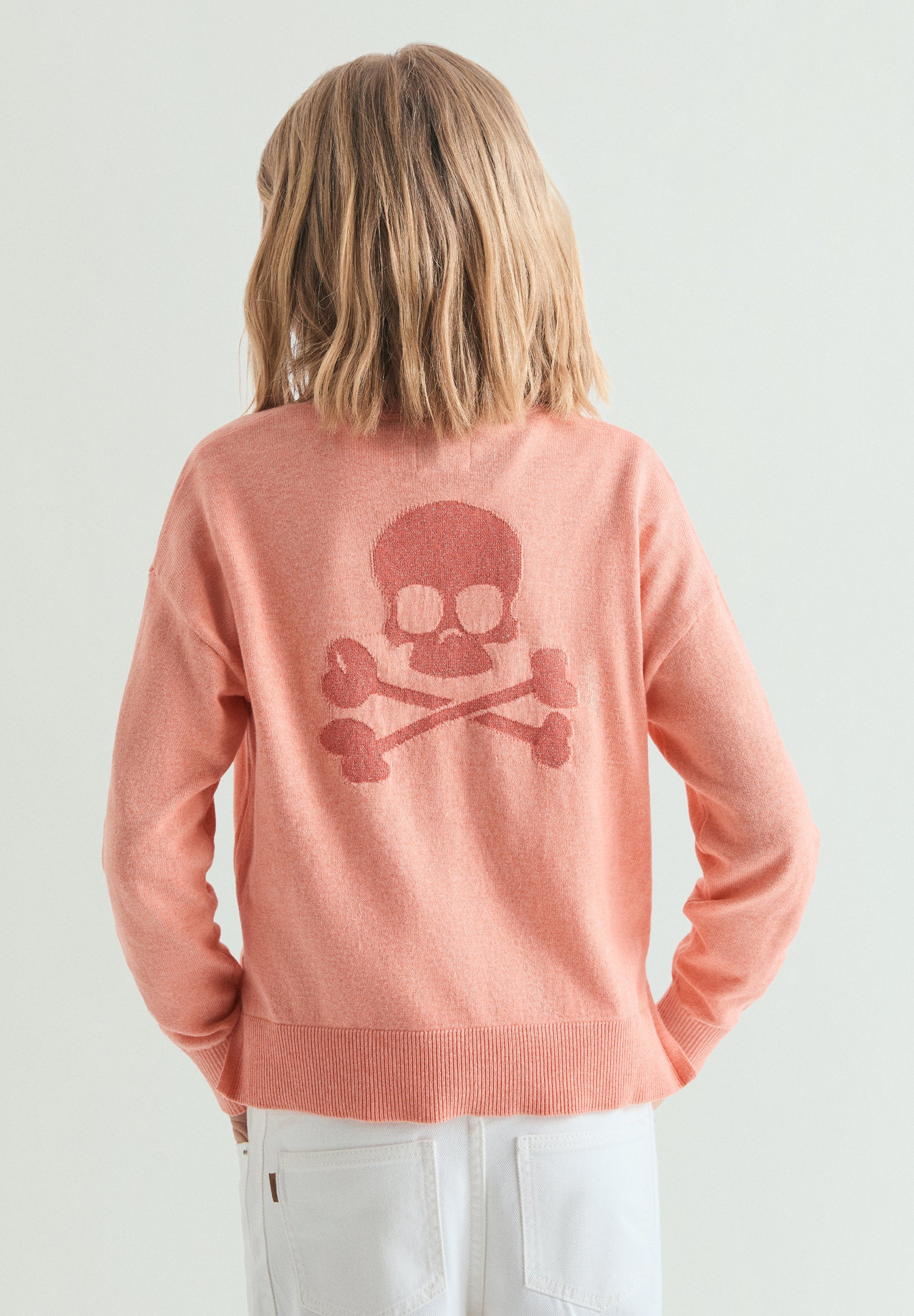 SHINY LOGO SWEATER