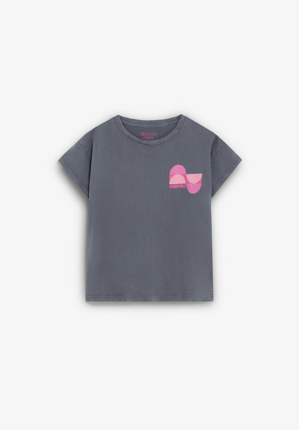 CAMISETA ESTAMPADA CONTRASTE - Scalpers