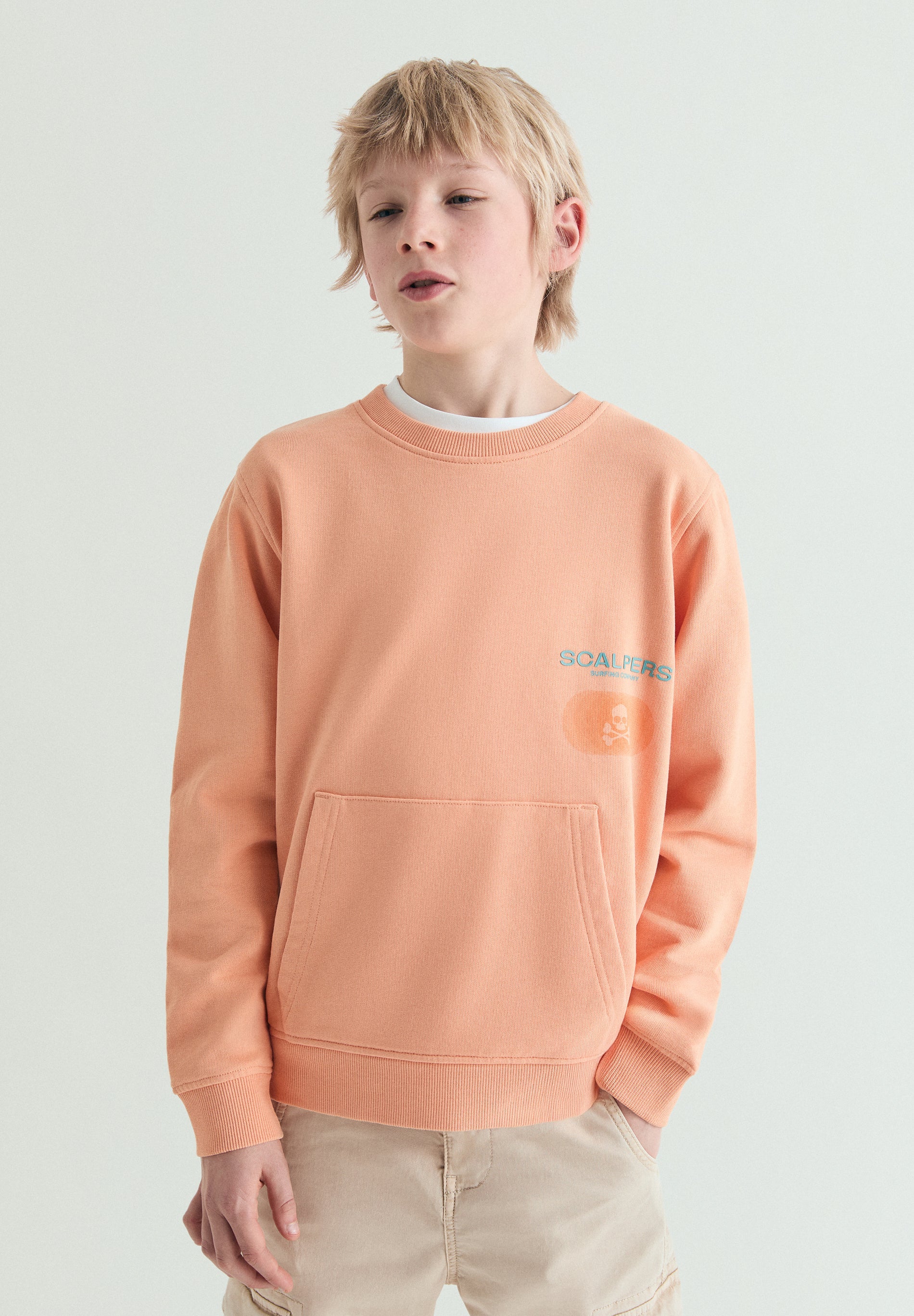 PRINTED CREWNECK SWEATSHIRT