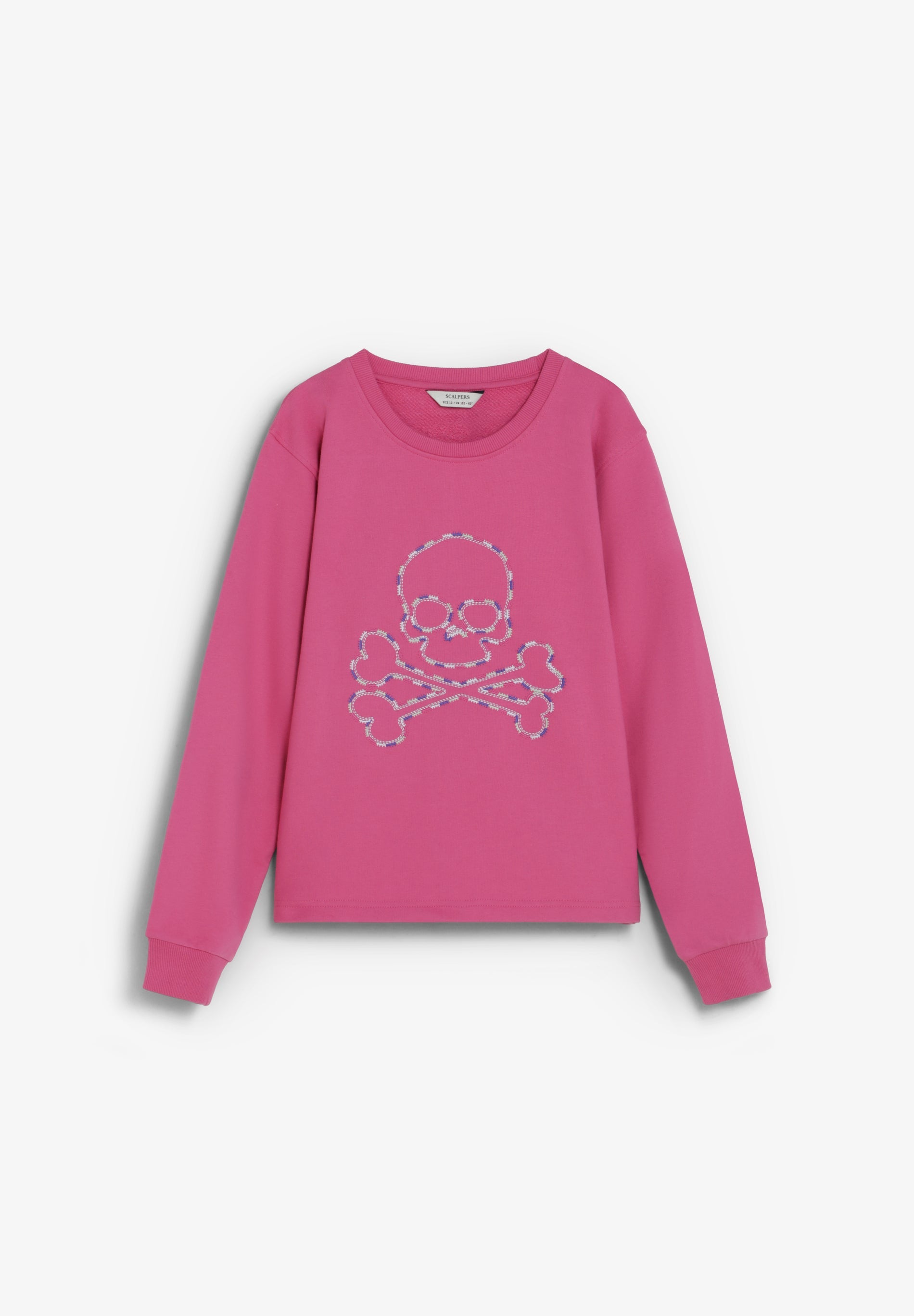 SWEATSHIRT WITH CONTRAST EMBROIDERY