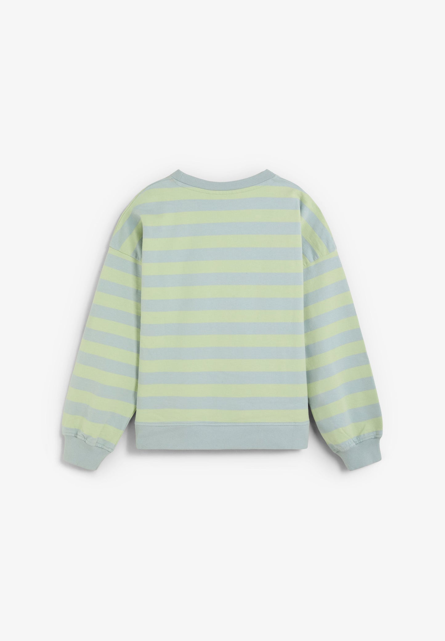RELAXED STRIPED SWEATSHIRT
