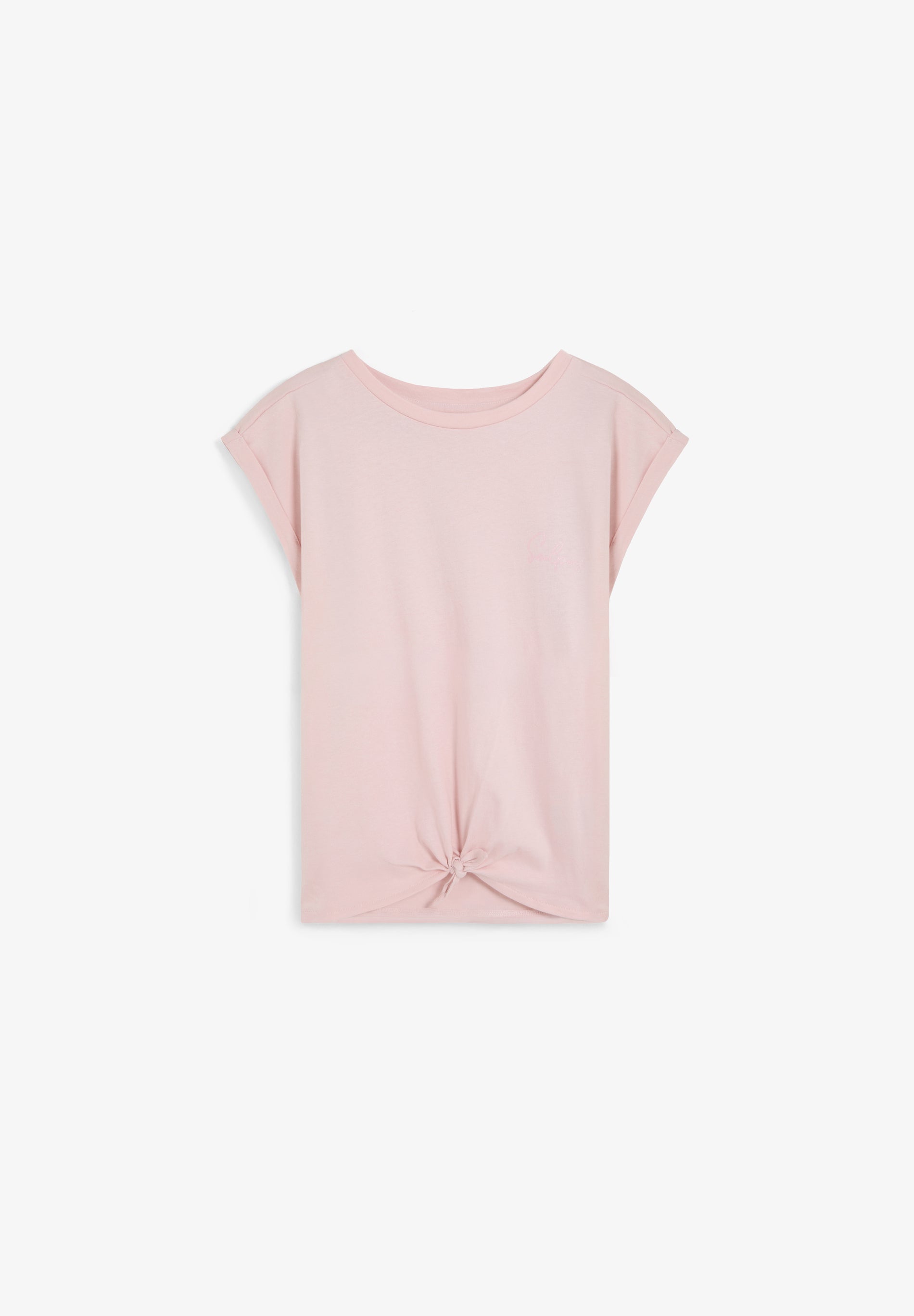 T-SHIRT WITH KNOT AND SKULL