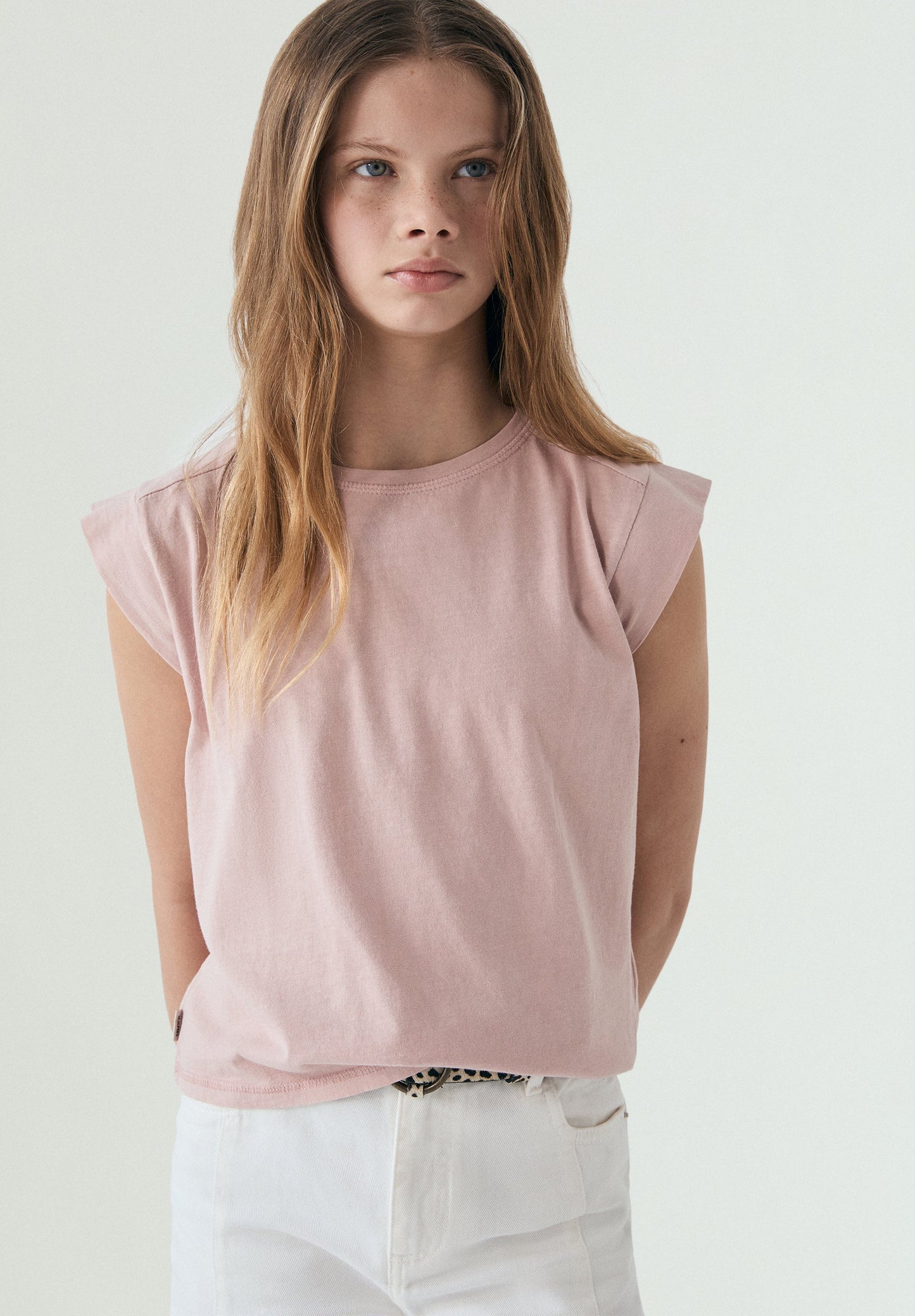 SKULL T-SHIRT WITH STUDS