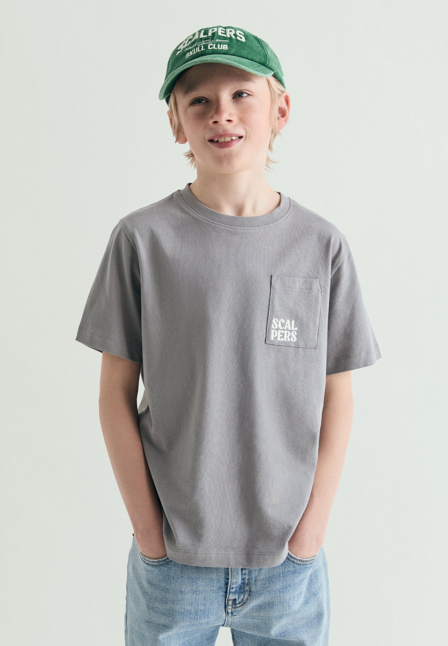 PRINT T-SHIRT WITH POCKET