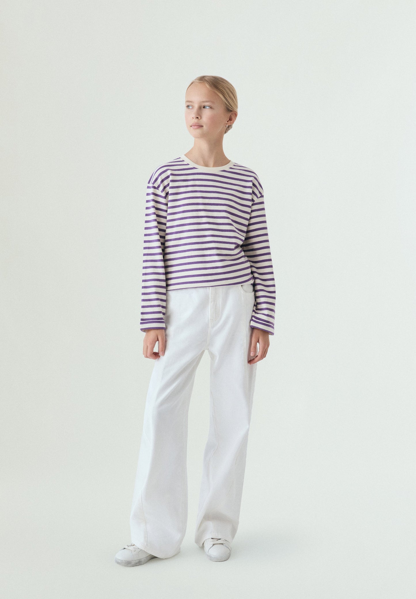 SKULL AND STRIPES T-SHIRT
