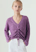 OPENWORK KNIT CARDIGAN