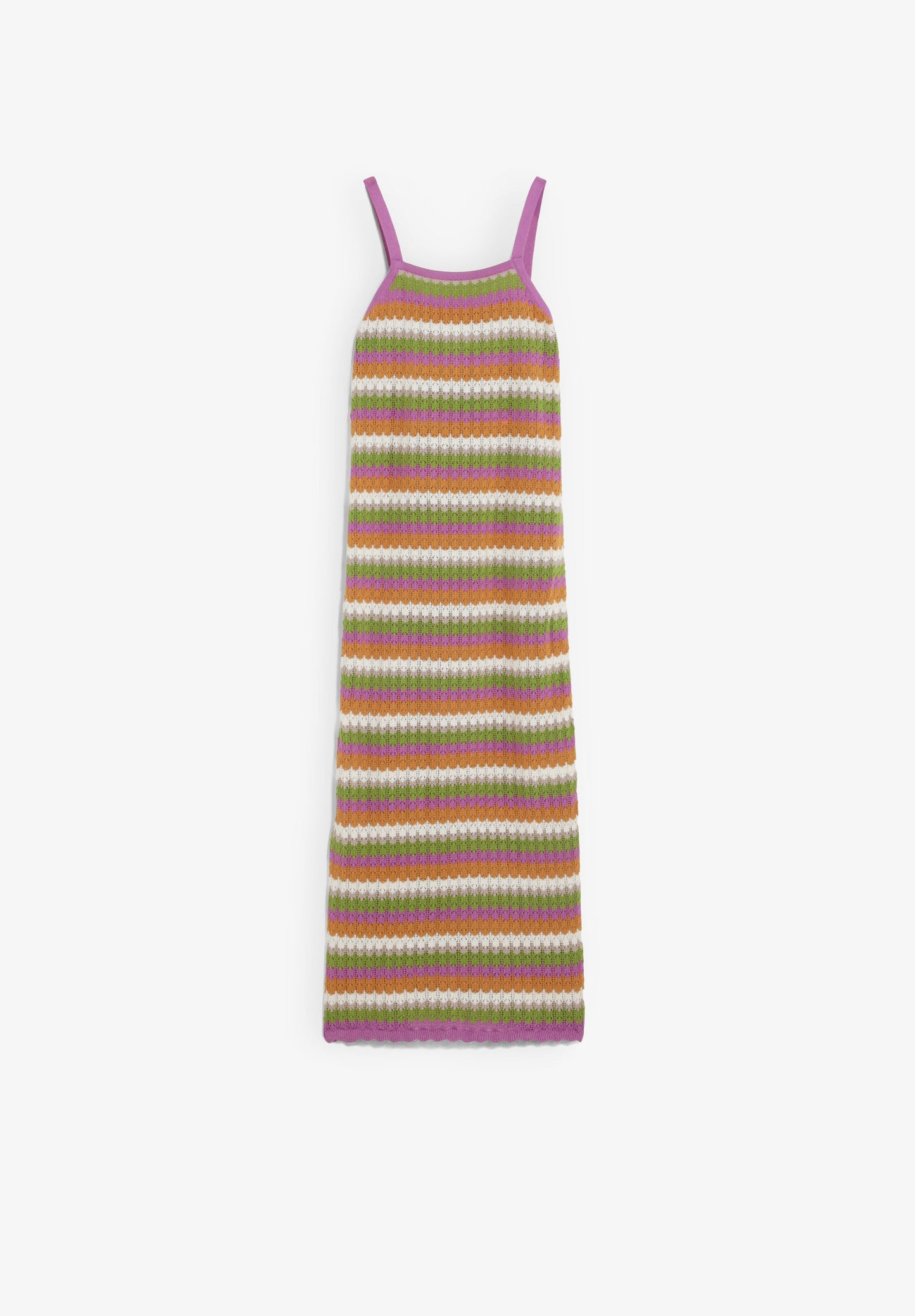 FINE KNIT MIDI DRESS