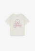 EMBROIDERED SKULL T-SHIRT