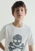 COTTON T-SHIRT WITH MAGIC SKULL