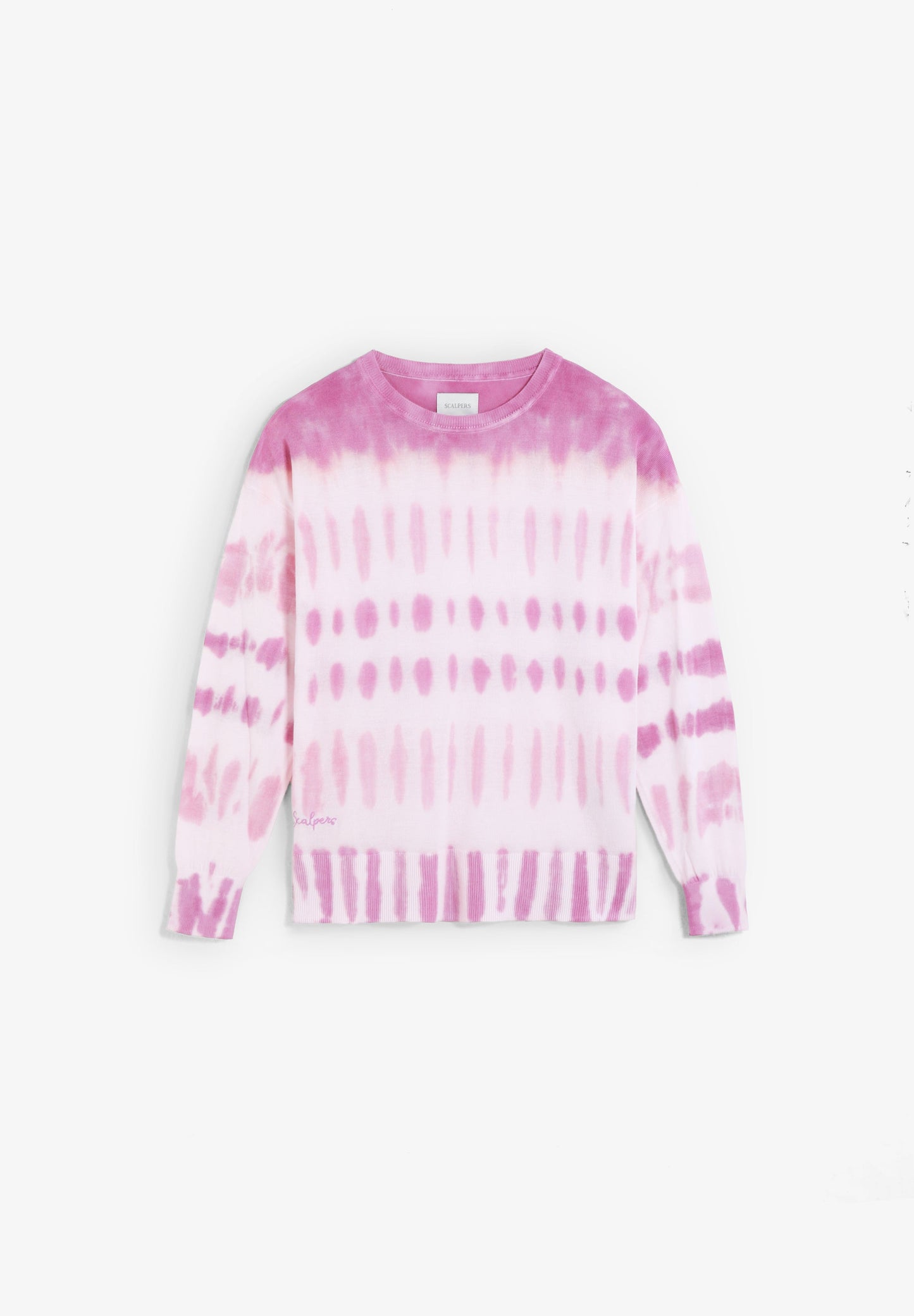 PINK TIE-DYE SWEATSHIRT