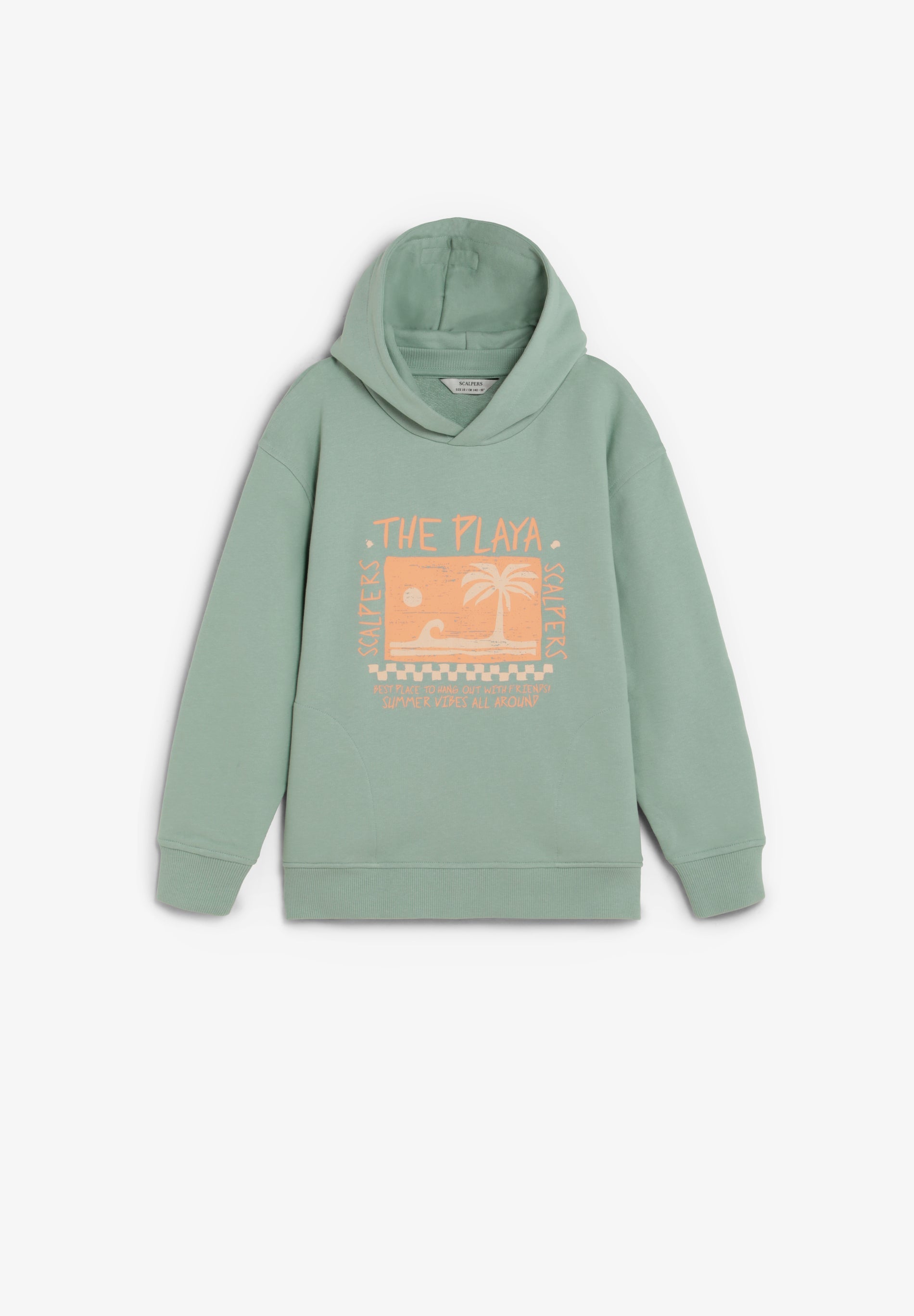 BEACH PRINT HOODIE
