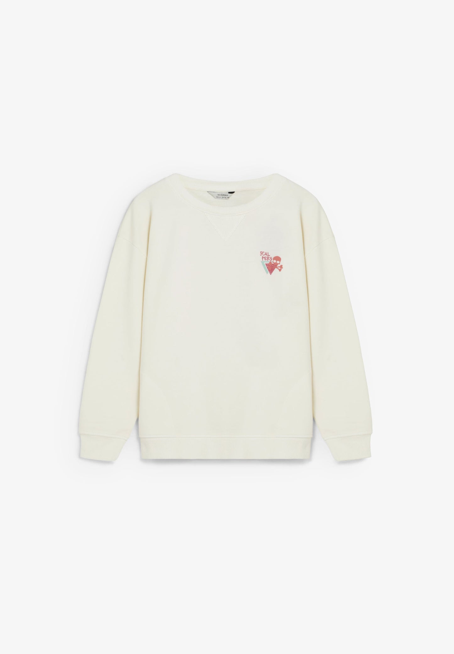 SWEATSHIRT WITH PRINTED BACK