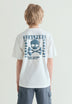 PRINTED SKULL T-SHIRT