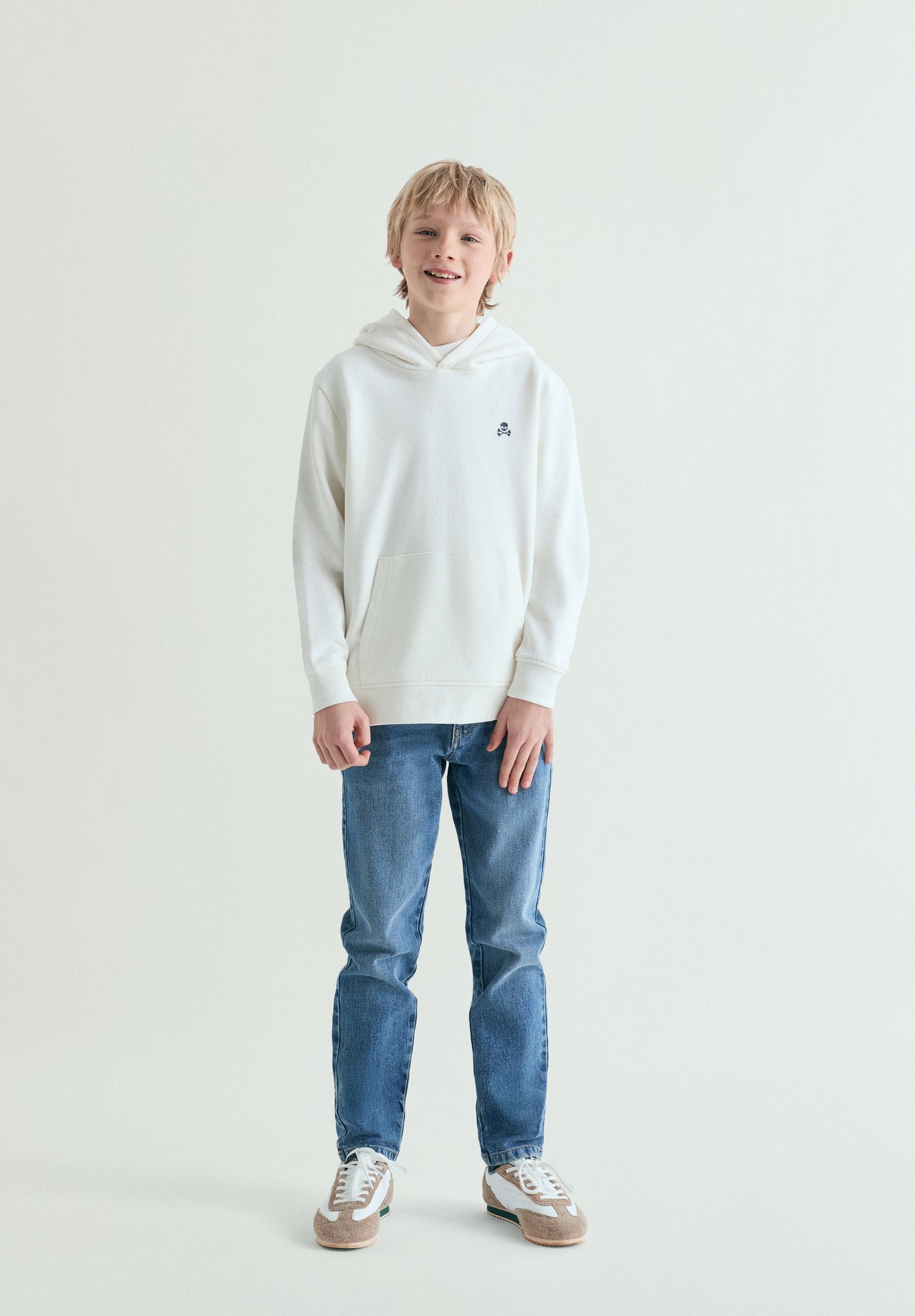 SARDINE PRINT HOODIE