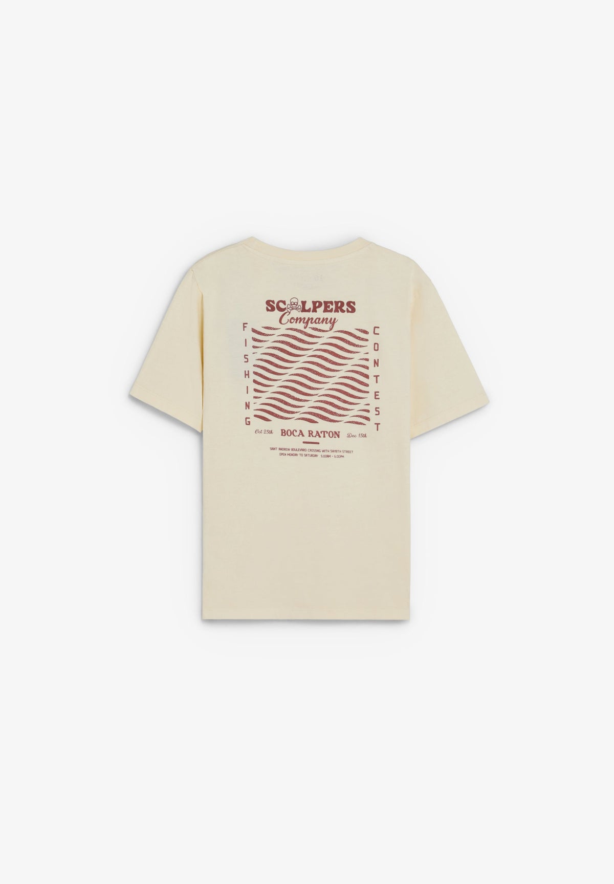 T-SHIRT WITH BACK PRINT