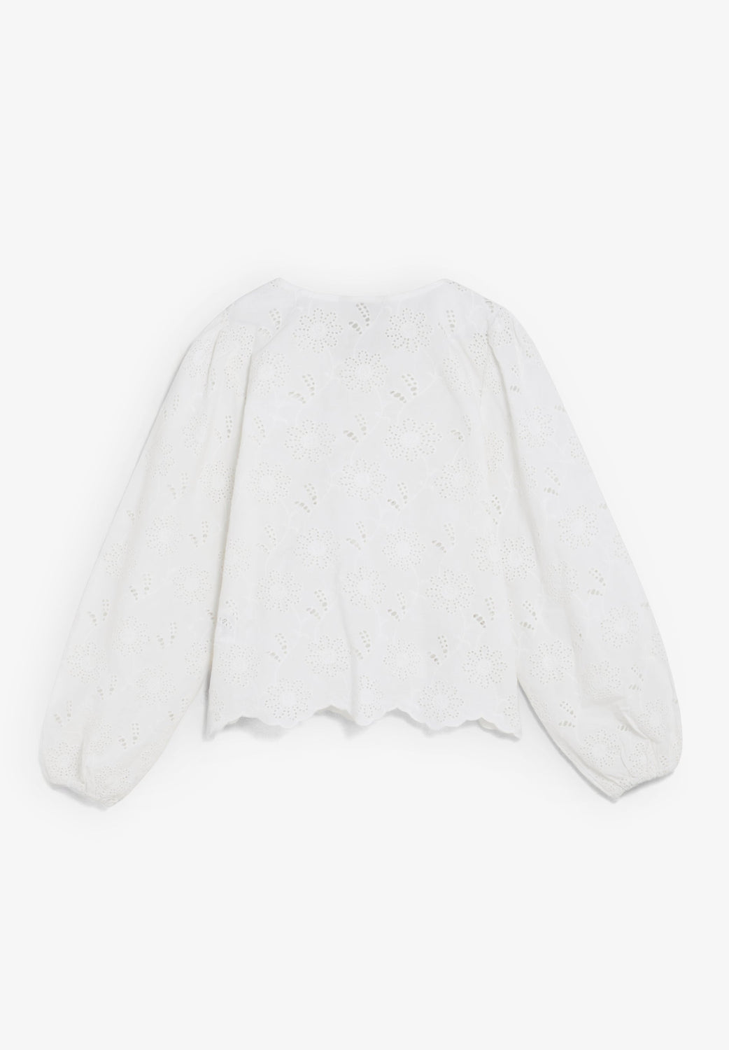 BLUSA PERFORADA BOTONES - Scalpers