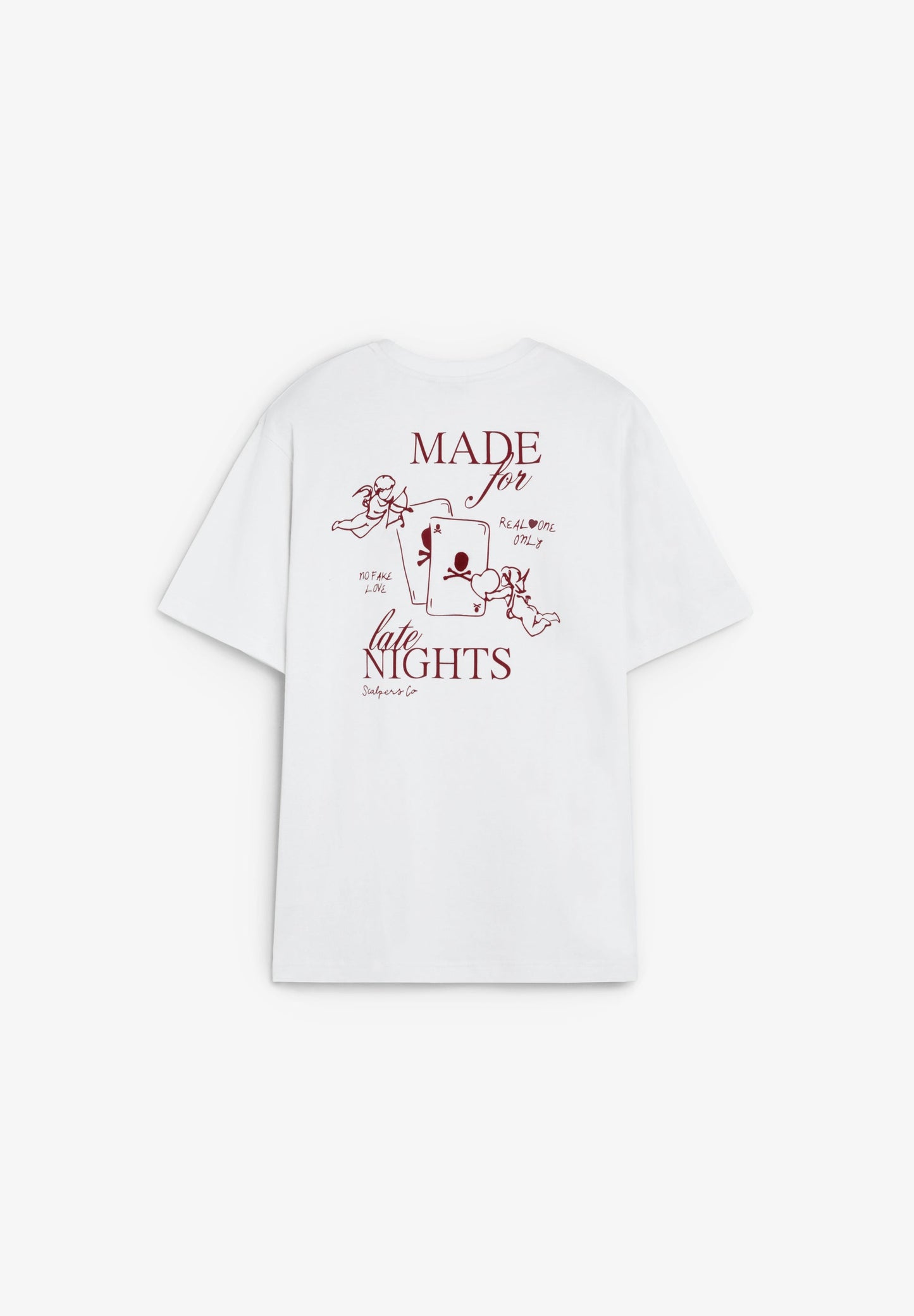 MADE FOR LATE NIGHTS PRINT T-SHIRT
