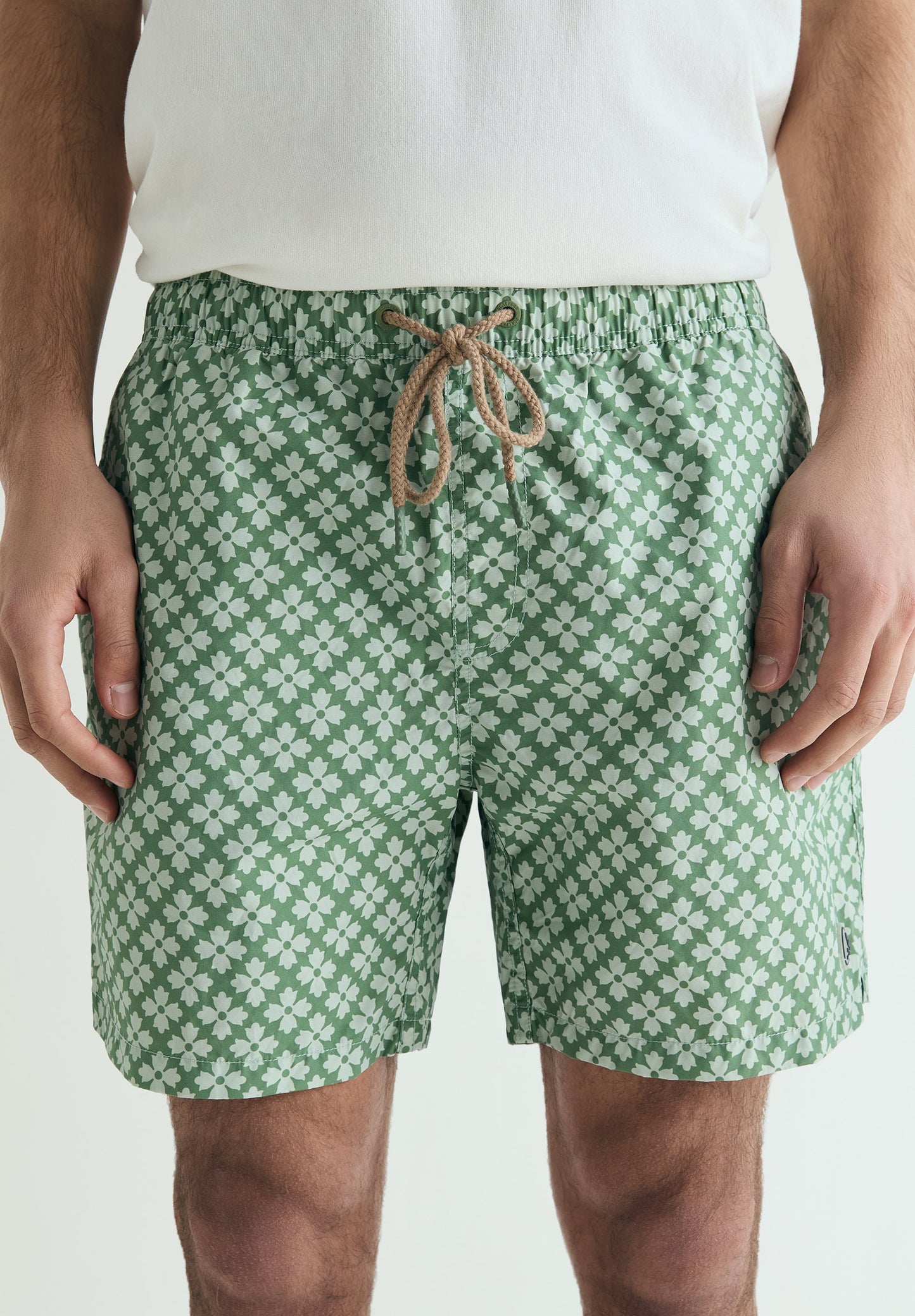 PRINTED SWIMMING TRUNKS