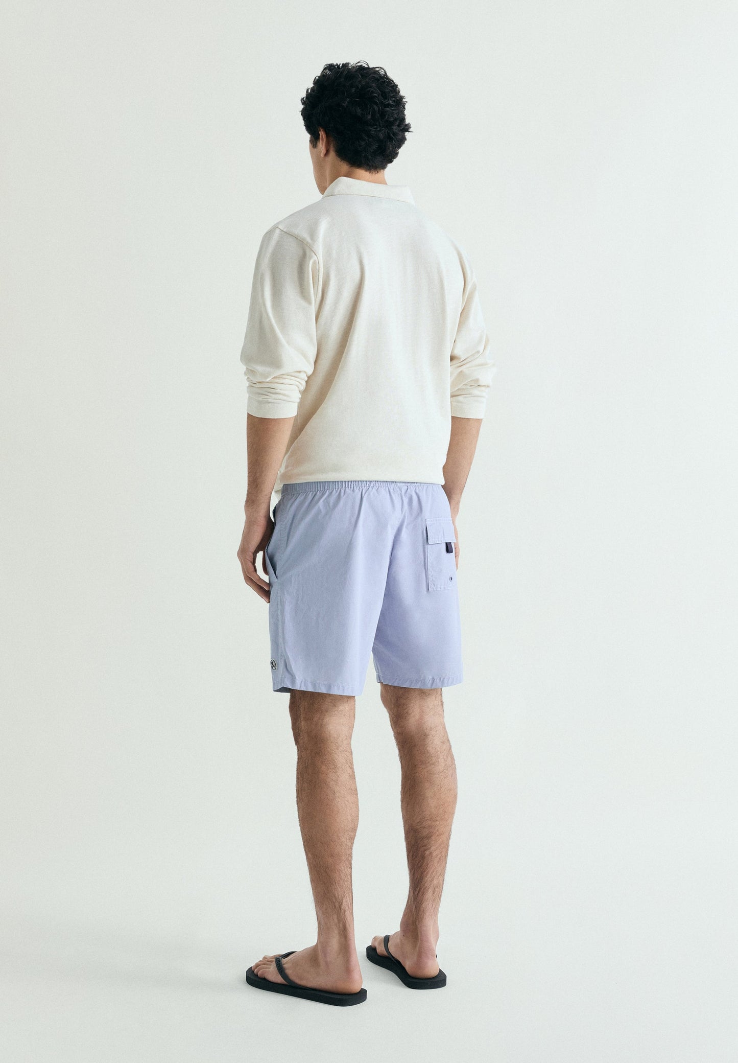 BASIC SWIMMING TRUNKS WITH POCKET