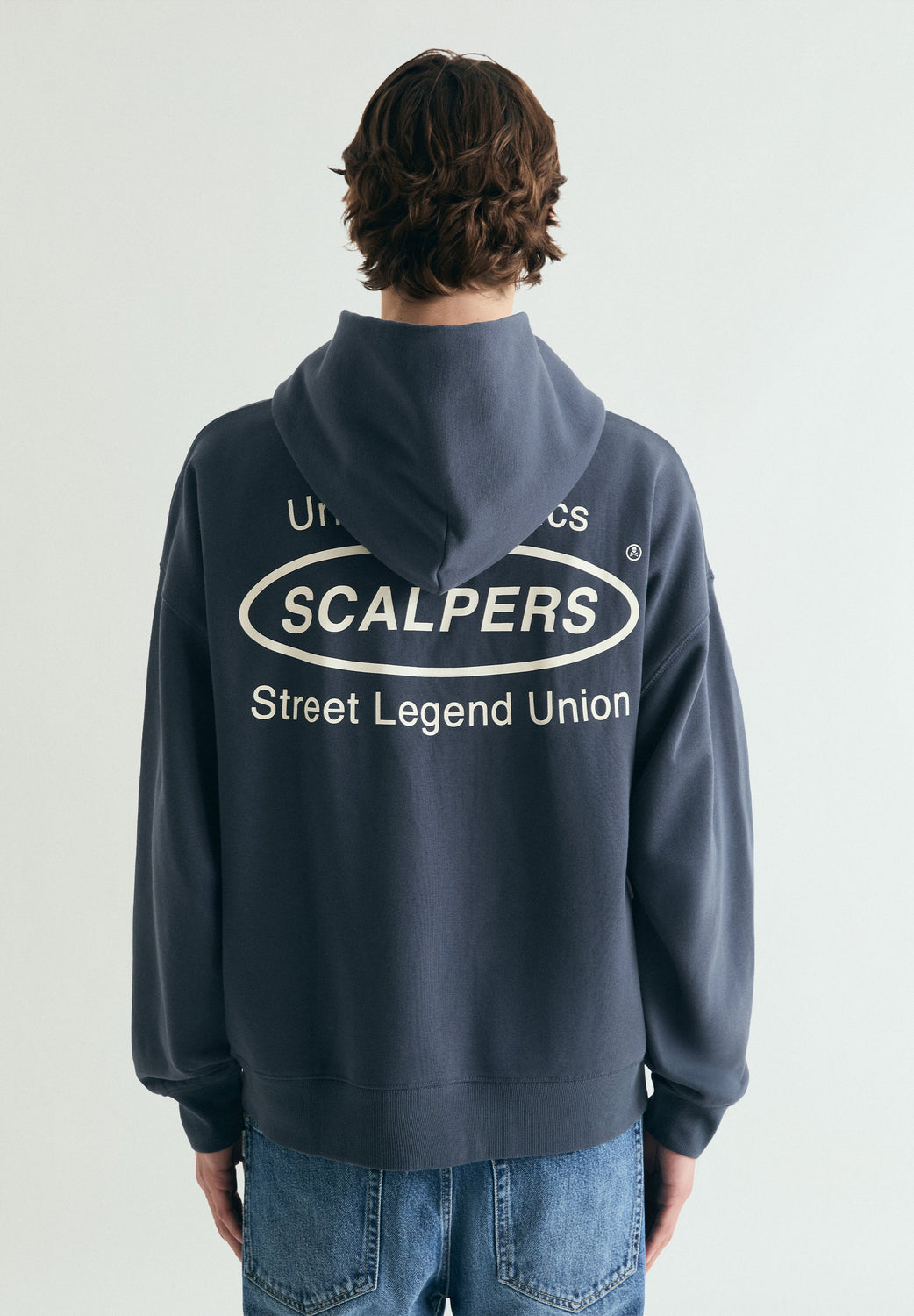SUDADERA CON CAPUCHA OVERSIZED - Scalpers