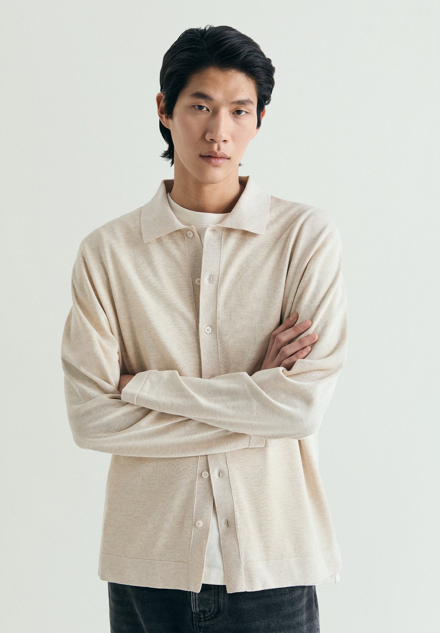 FINE KNIT CARDIGAN