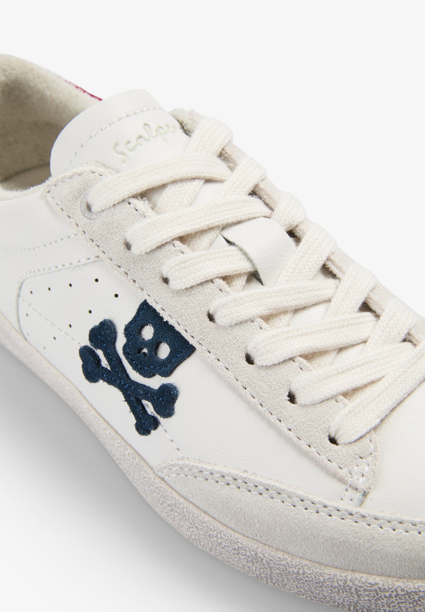 CONTRAST SKULL SNEAKERS