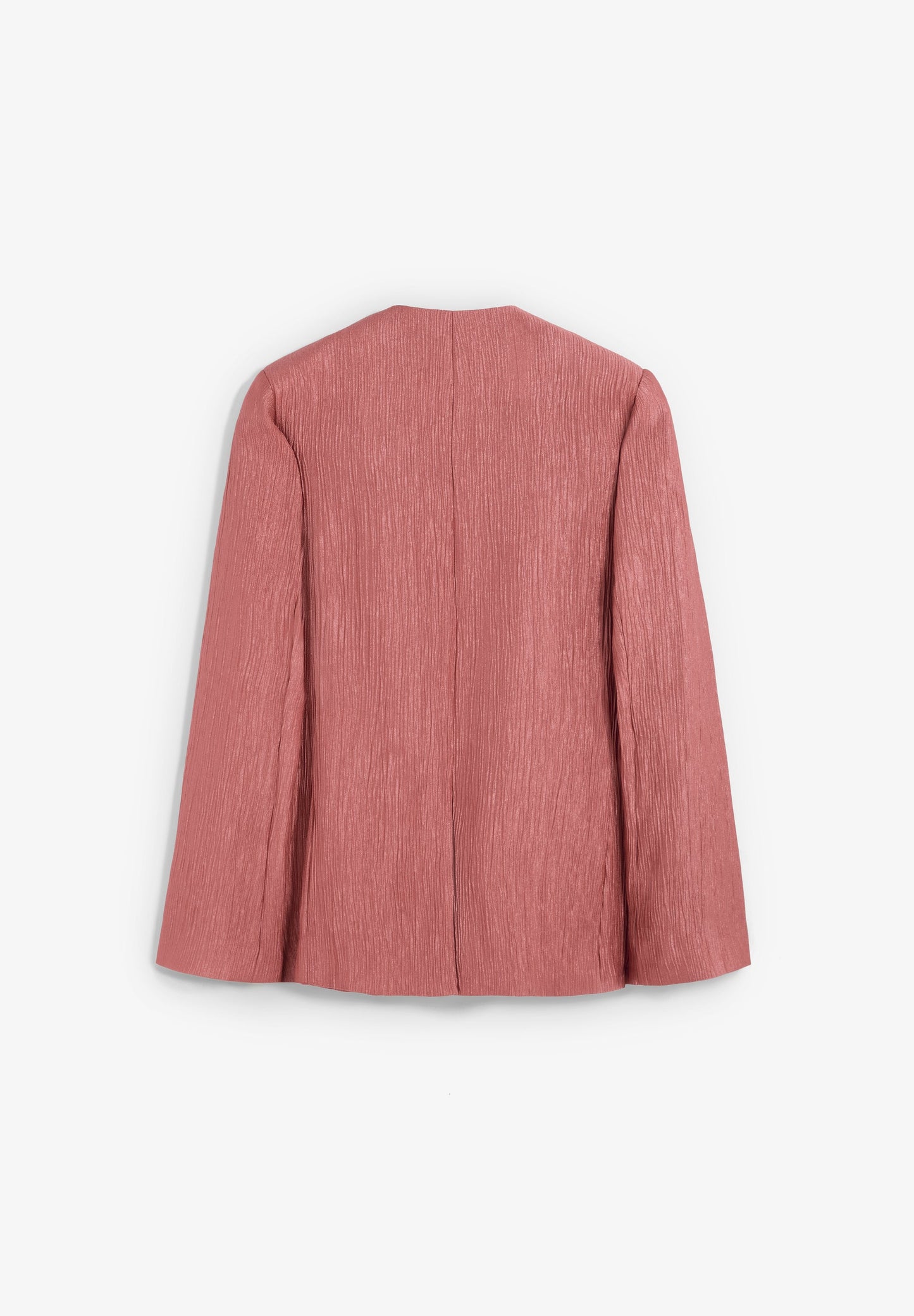 STRAIGHT TEXTURED BLAZER
