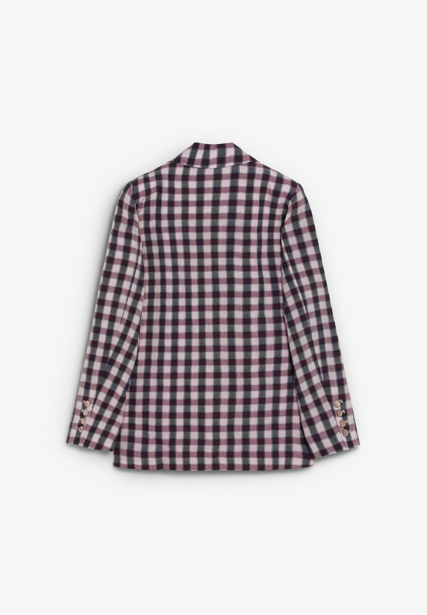 GINGHAM BLAZER