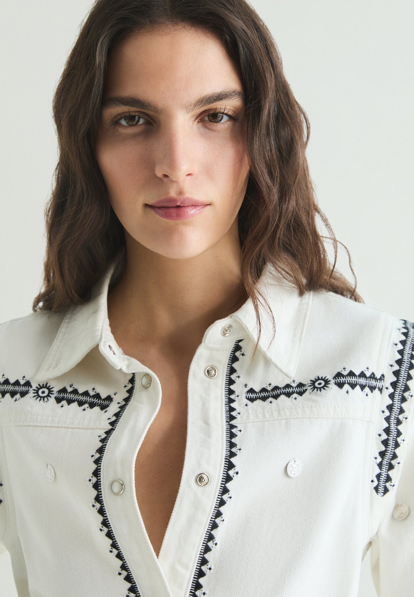 SCEMB CANDY DENIM SHIRT