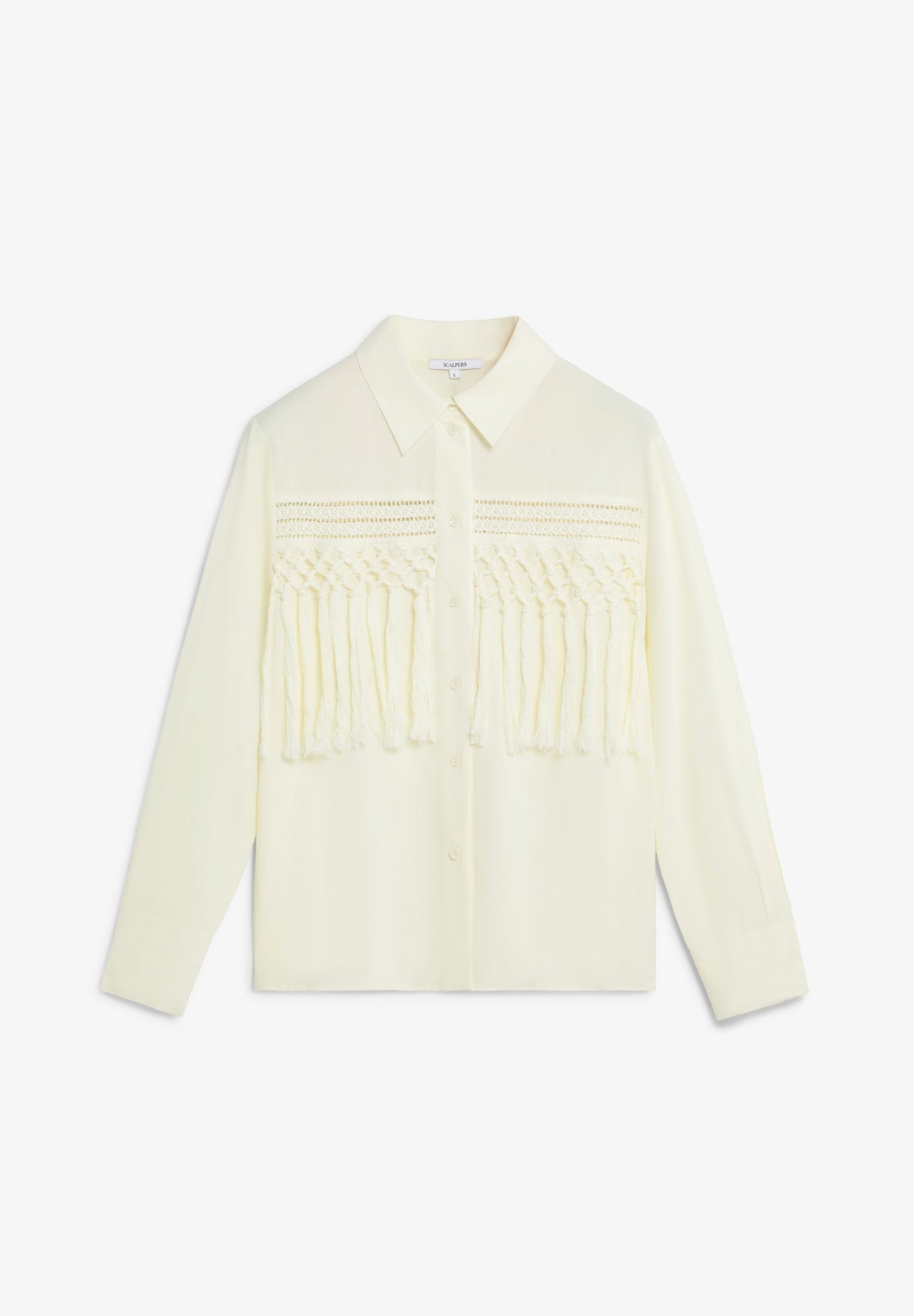 SHIRT WITH FRINGE DETAIL