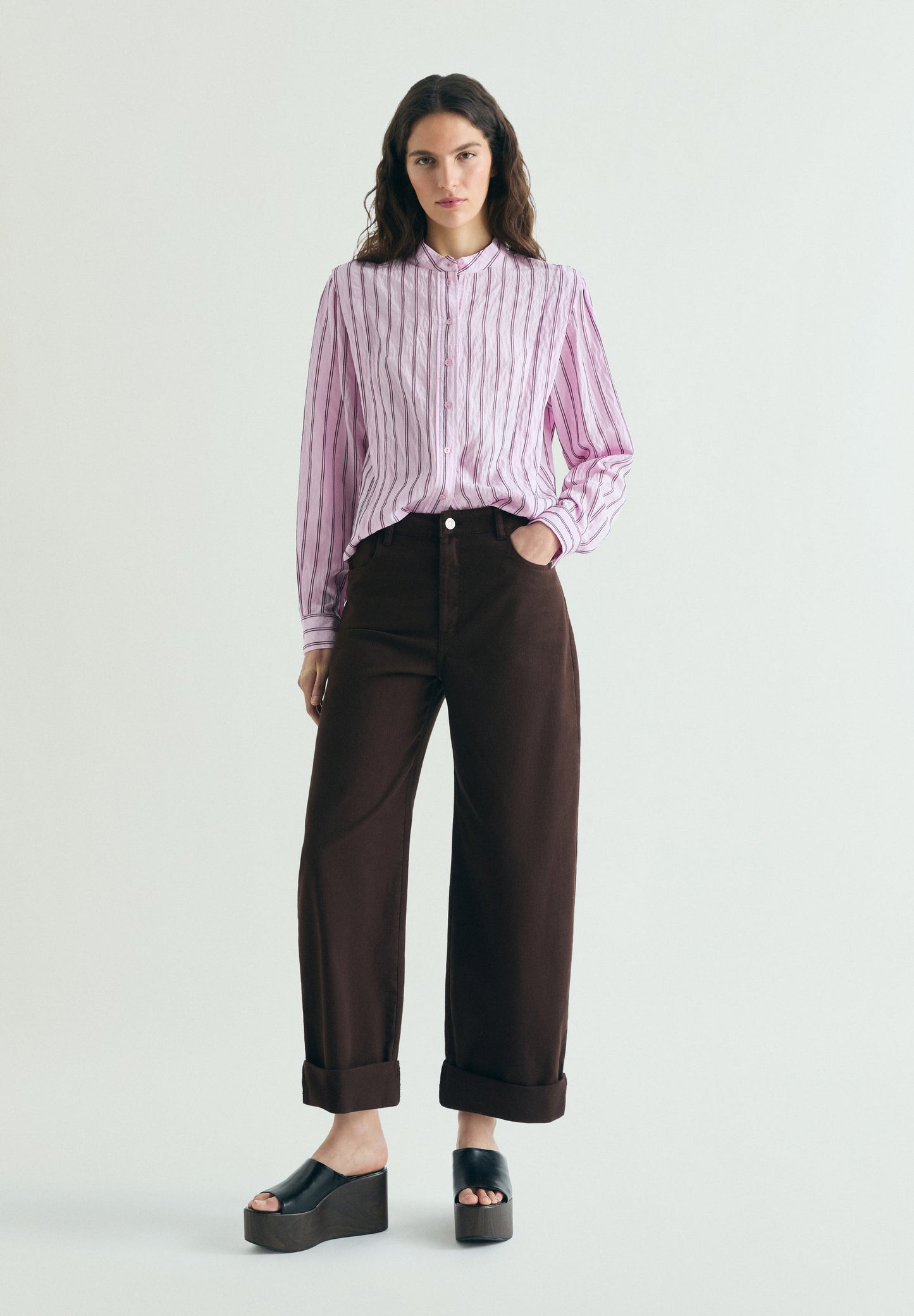 SCFLOCK STRIPES SHIRT