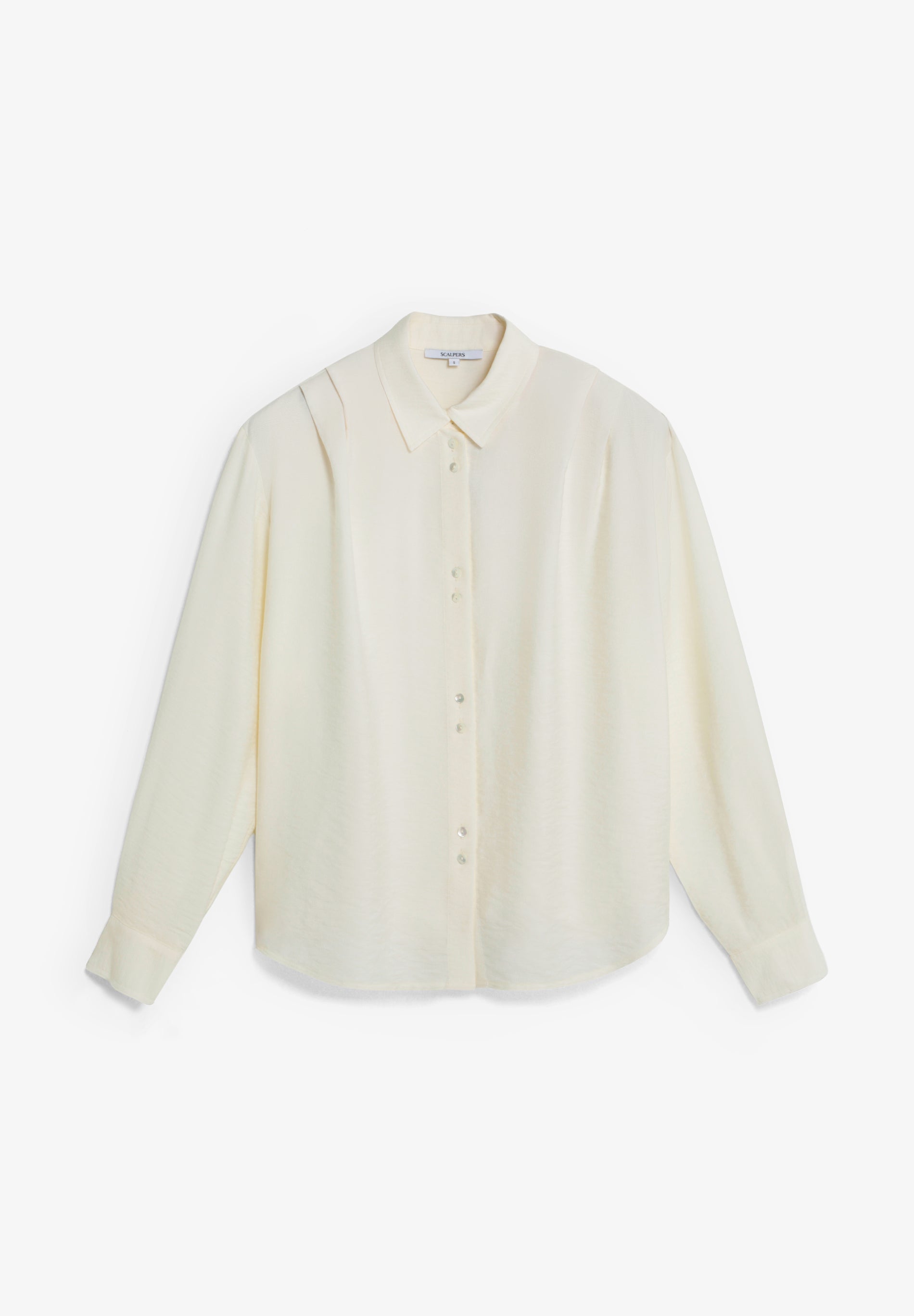 FLOWING PLEATED SHIRT