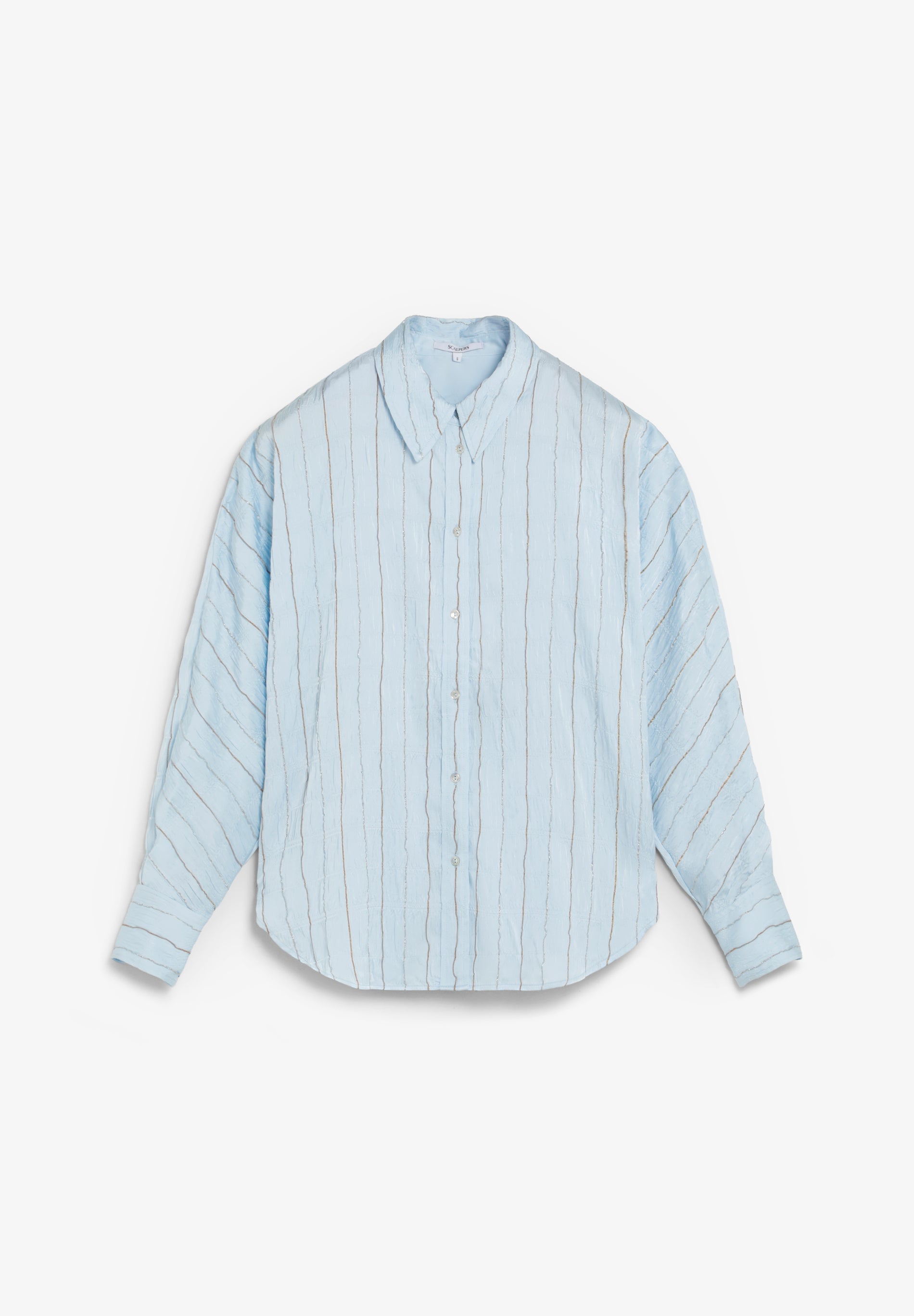 TEXTURED STRIPED SHIRT
