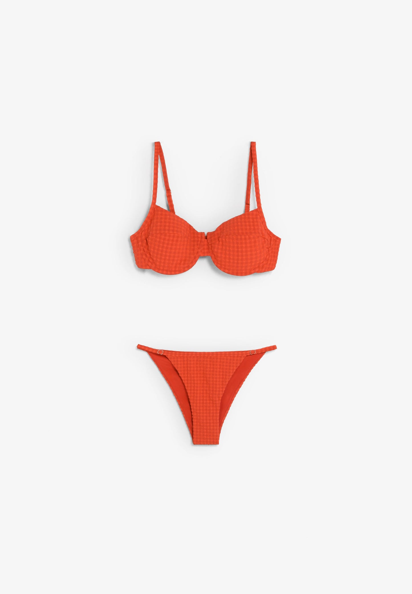 CHECK BALCONETTE BIKINI