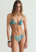MULTICOLOURED TRIANGLE BIKINI