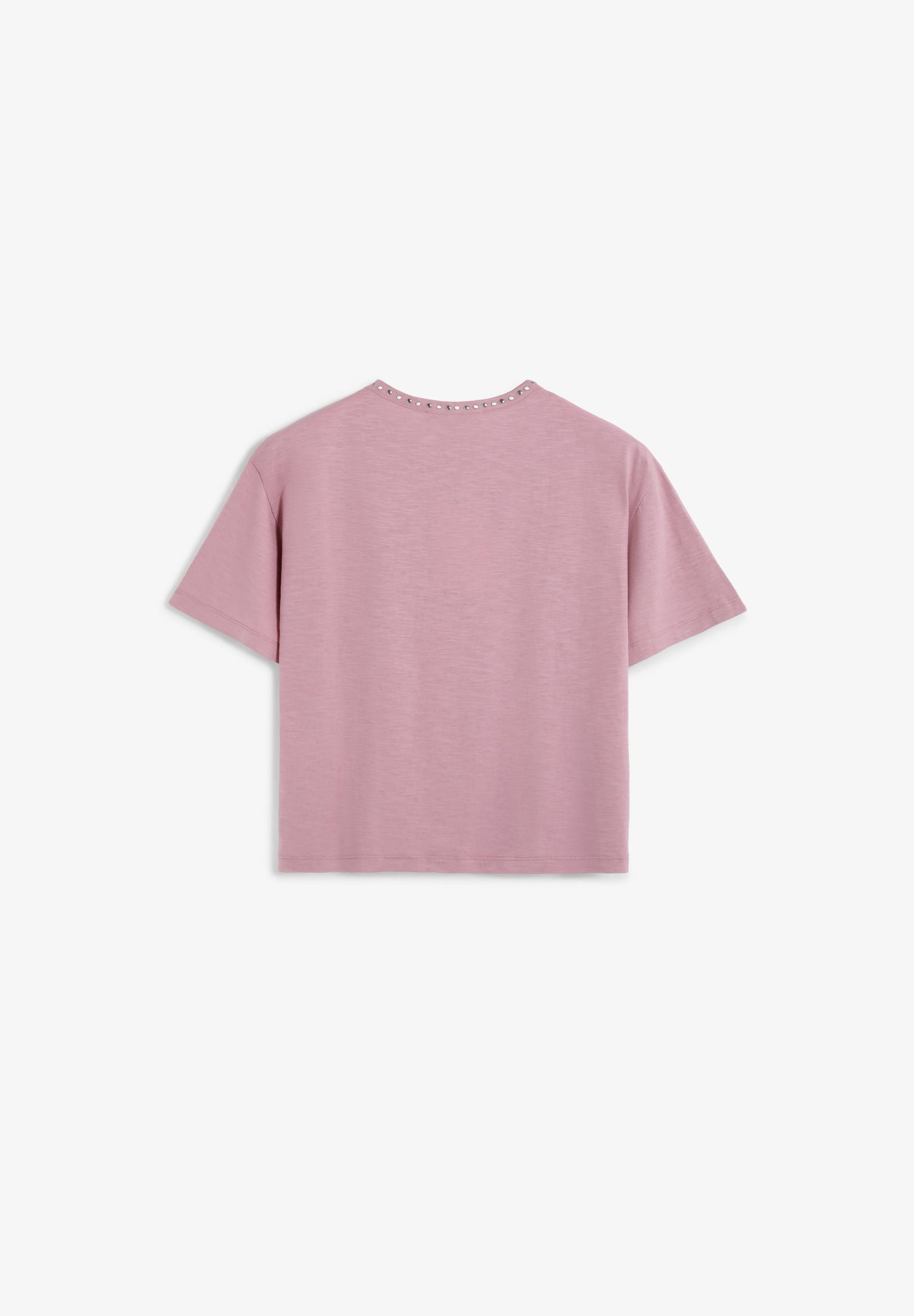 STUDDED T-SHIRT WITH POCKET