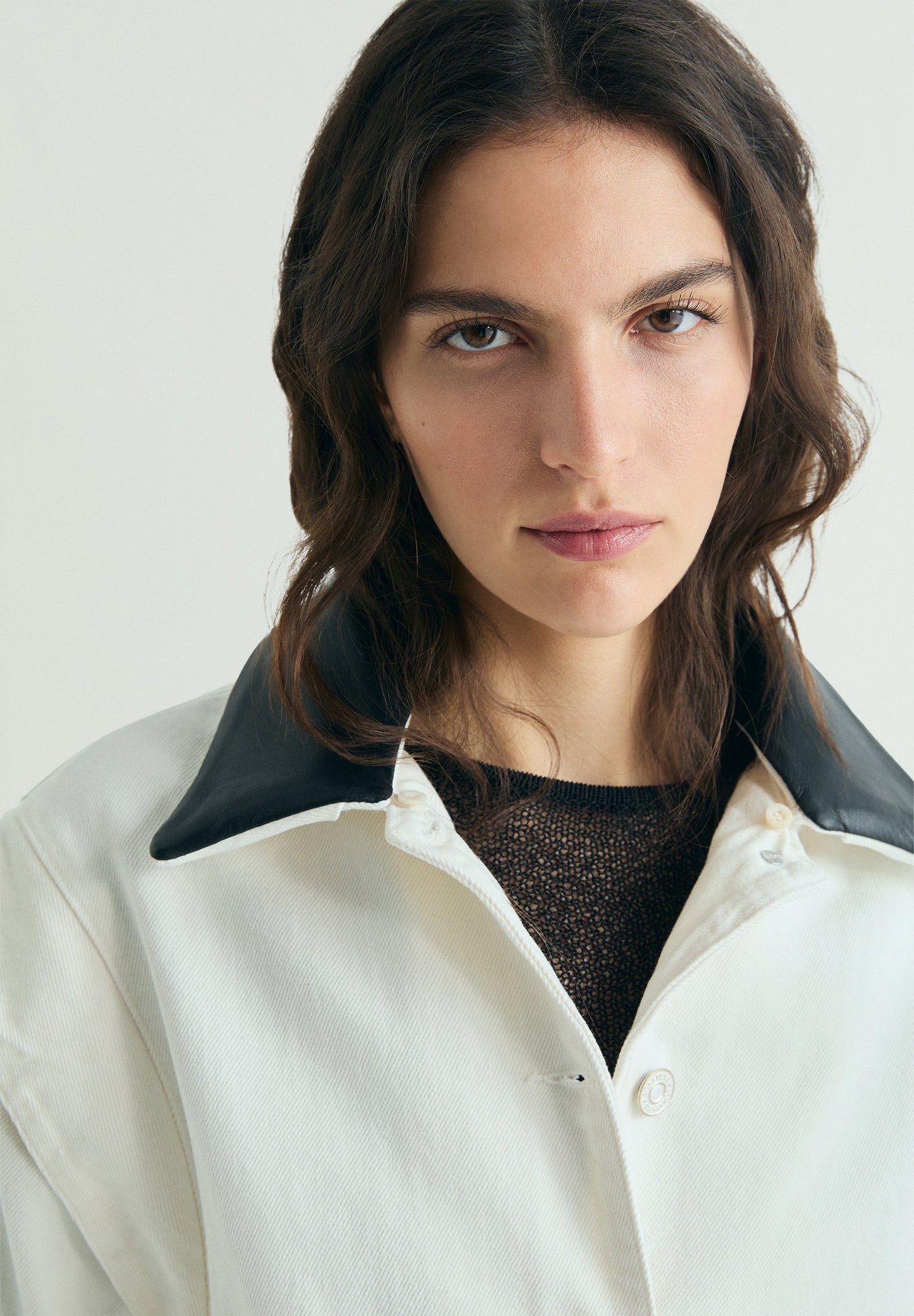 CONTRAST DENIM JACKET