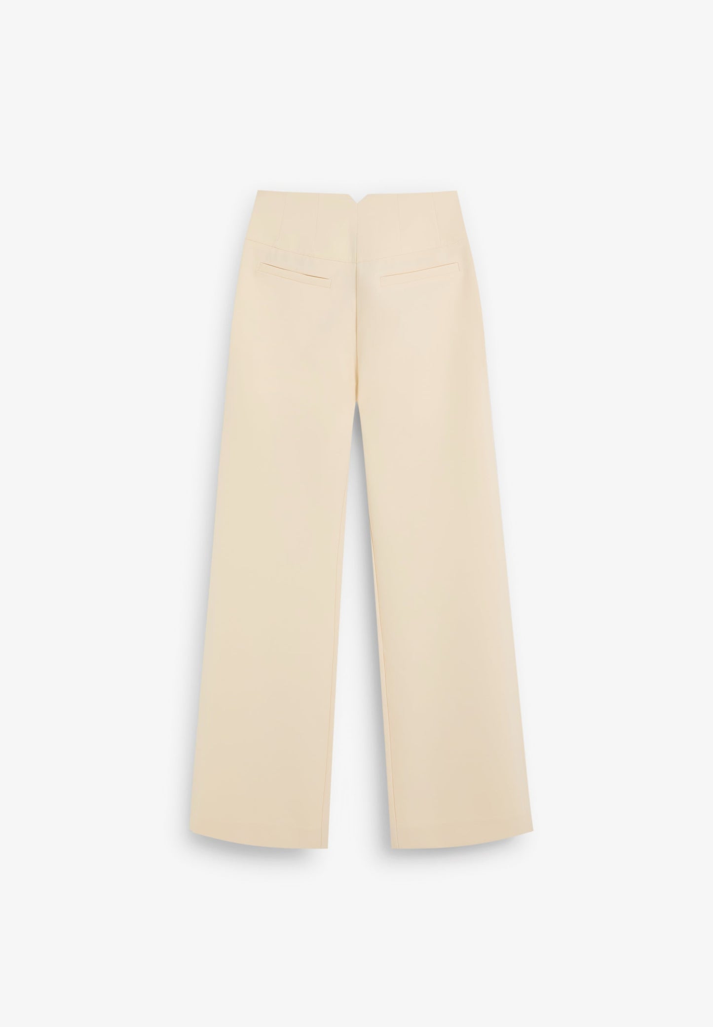 FLOWING TROUSERS WAISTBAND DETAIL