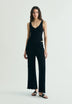KNIT TROUSERS WITH SIDE APPLIQUÉS