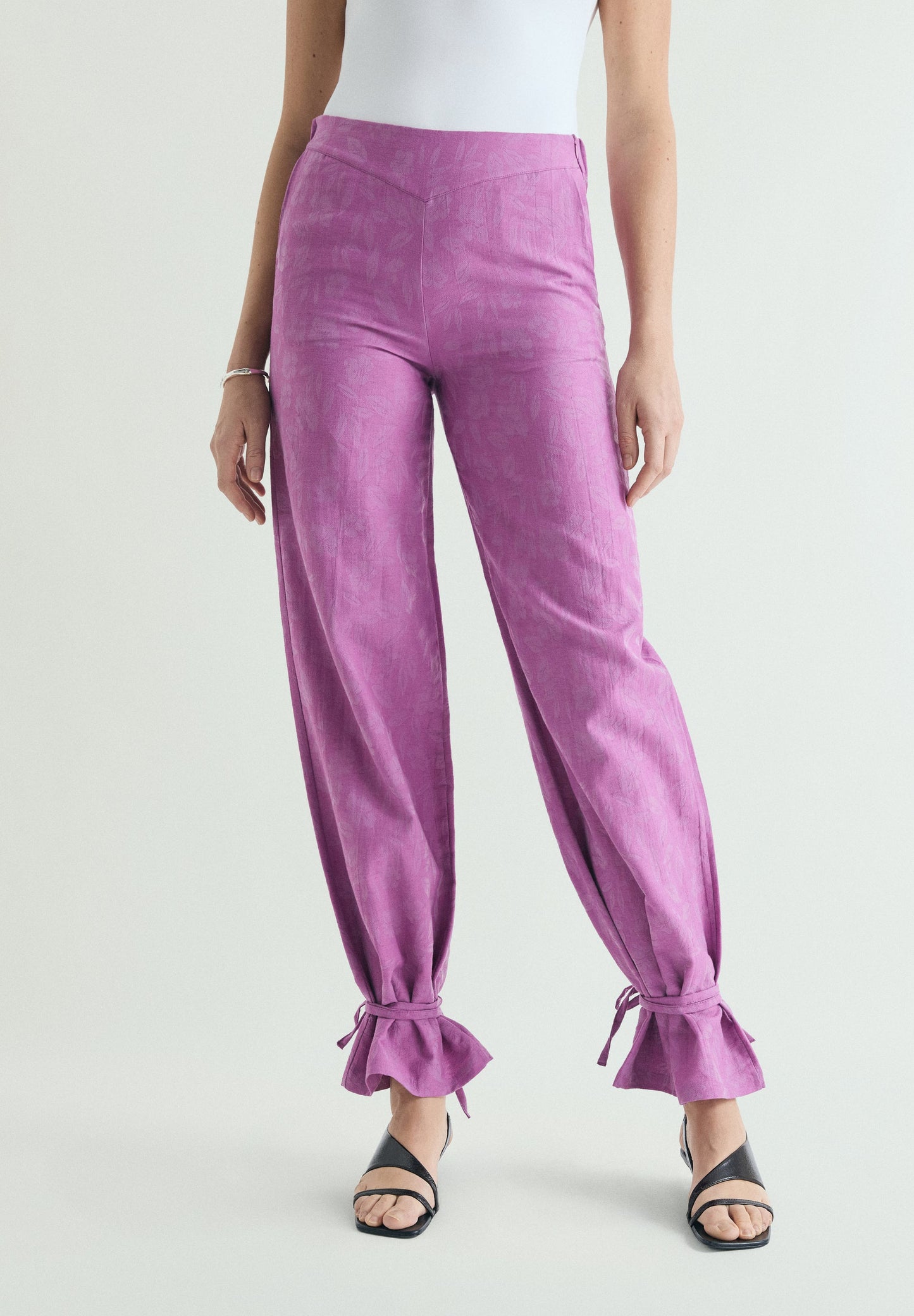 JACQUARD TROUSERS